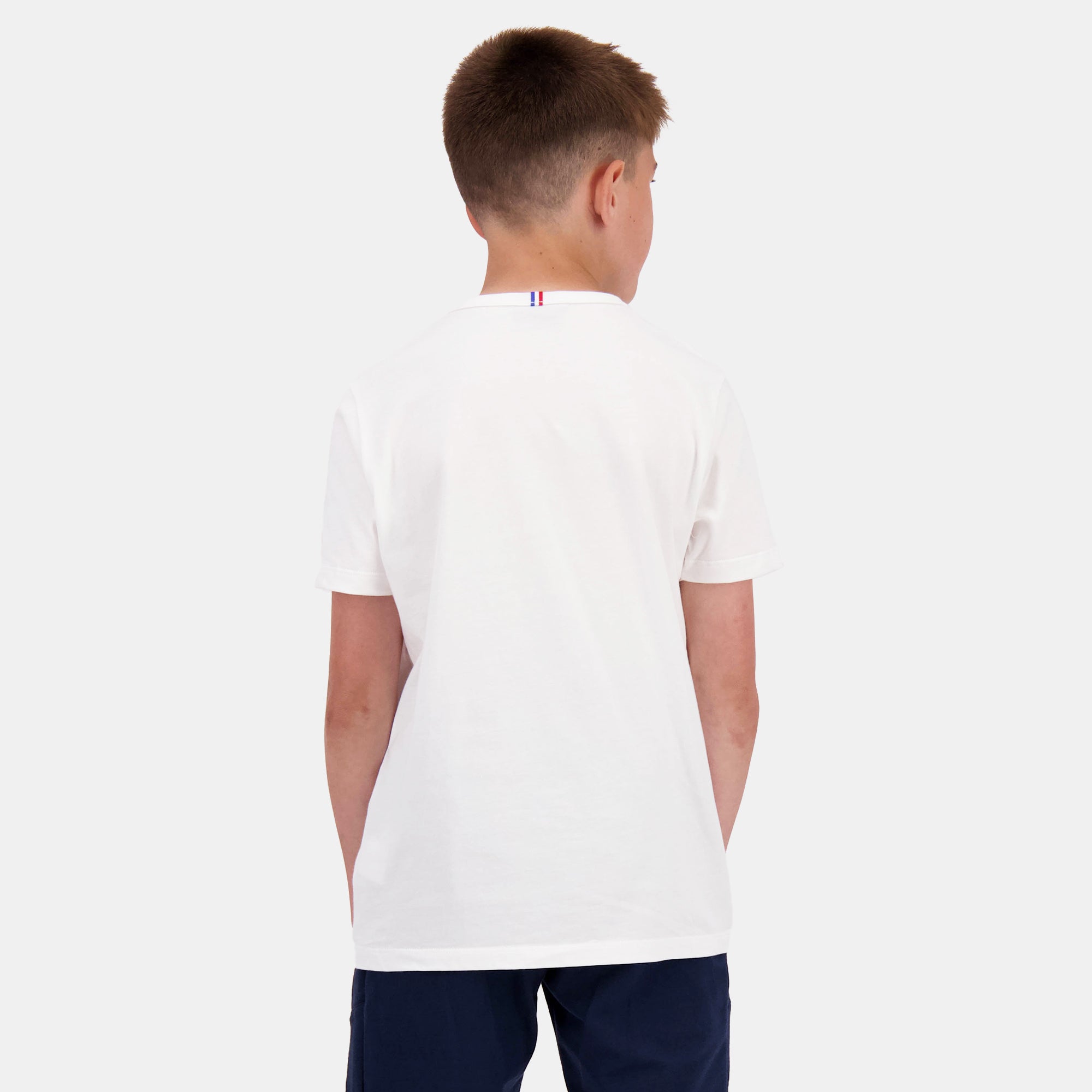 2320654-ESS Tee SS N°1 Enfant new optical white  | T-Shirt for kids