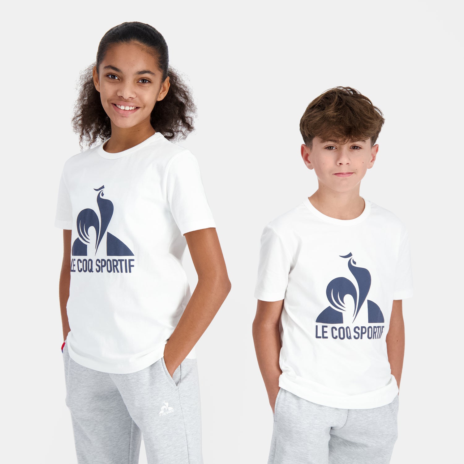 2320654-ESS Tee SS N°1 Enfant new optical white  | T-Shirt für Kinder
