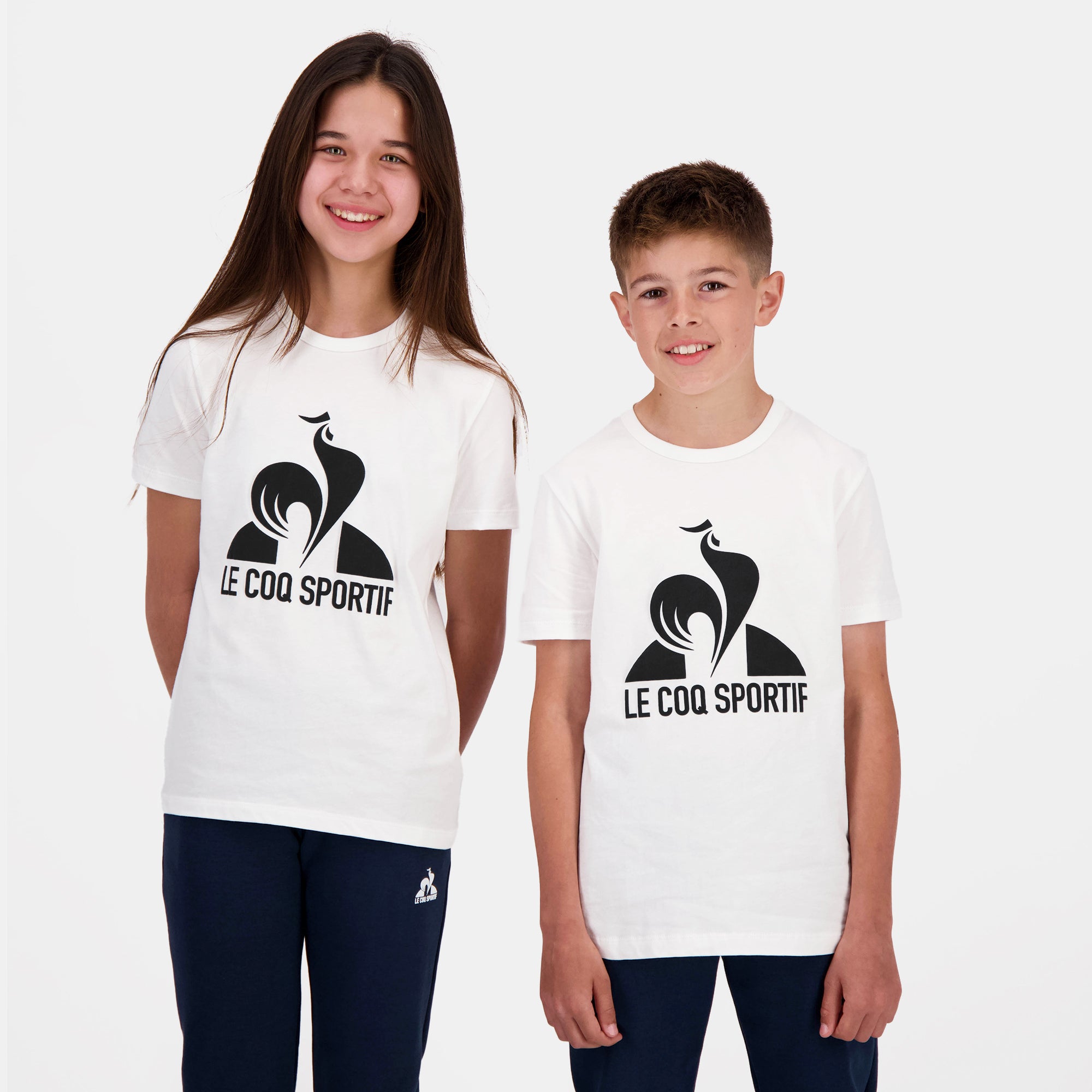 2320654-ESS Tee SS N°1 Enfant new optical white  | T-Shirt für Kinder