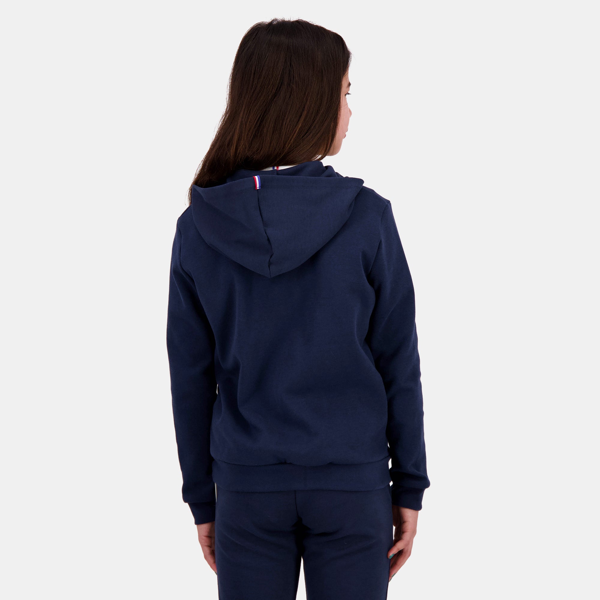 2320658-ESS FZ Hoody N°1 Enfant dress blues  | Felpa Con Cappuccio Con Zip Bambino