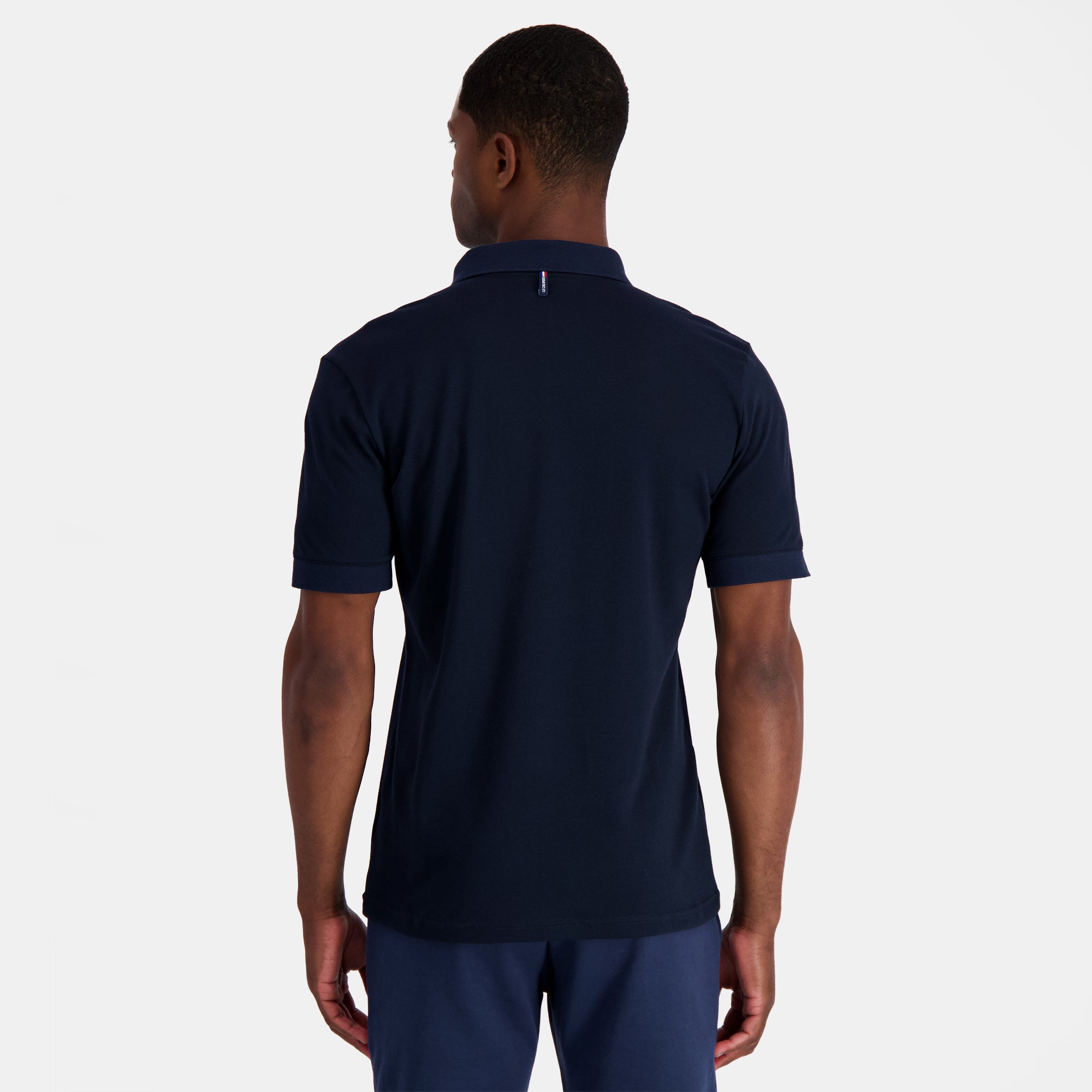 2320733-ESS Polo SS N°2 M sky captain  | Polo Shirt for men en jersey piqué &quot;Perf&quot;