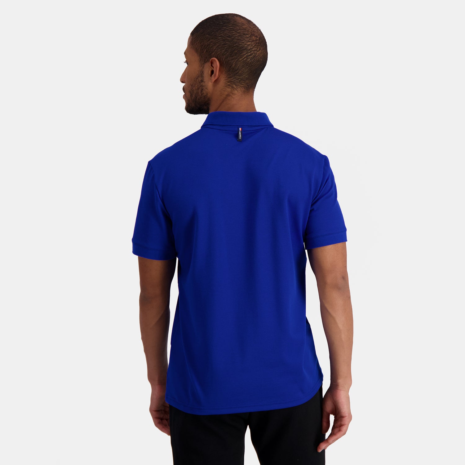 2320734-ESS Polo SS N°2 M bleu electro  | Polo Shirt for men en jersey piqué &quot;Perf&quot;