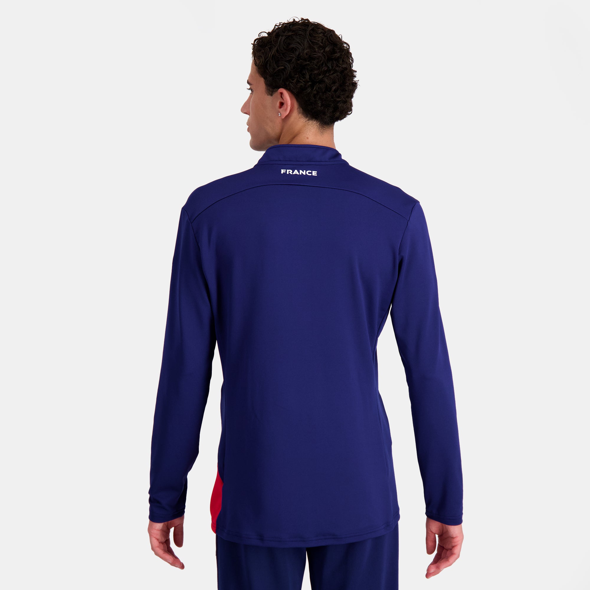 2320742-FFR TRAINING FZ Sweat M bleu FR intense  | Sweatshirtshirt Mit Reißverschluss für Herren