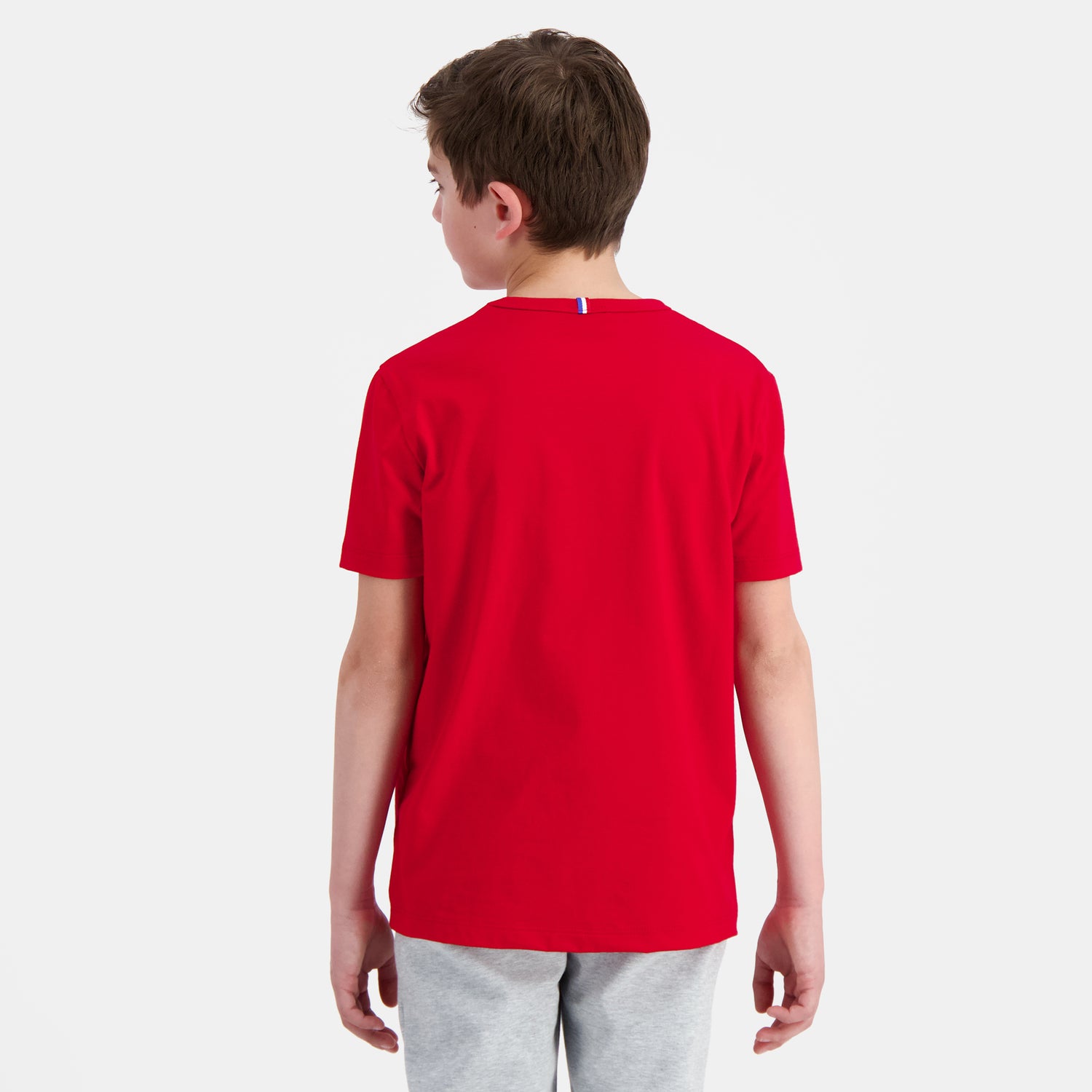 2320830-ESS Tee SS N°1 Enfant rouge electro  | Camiseta para Niño