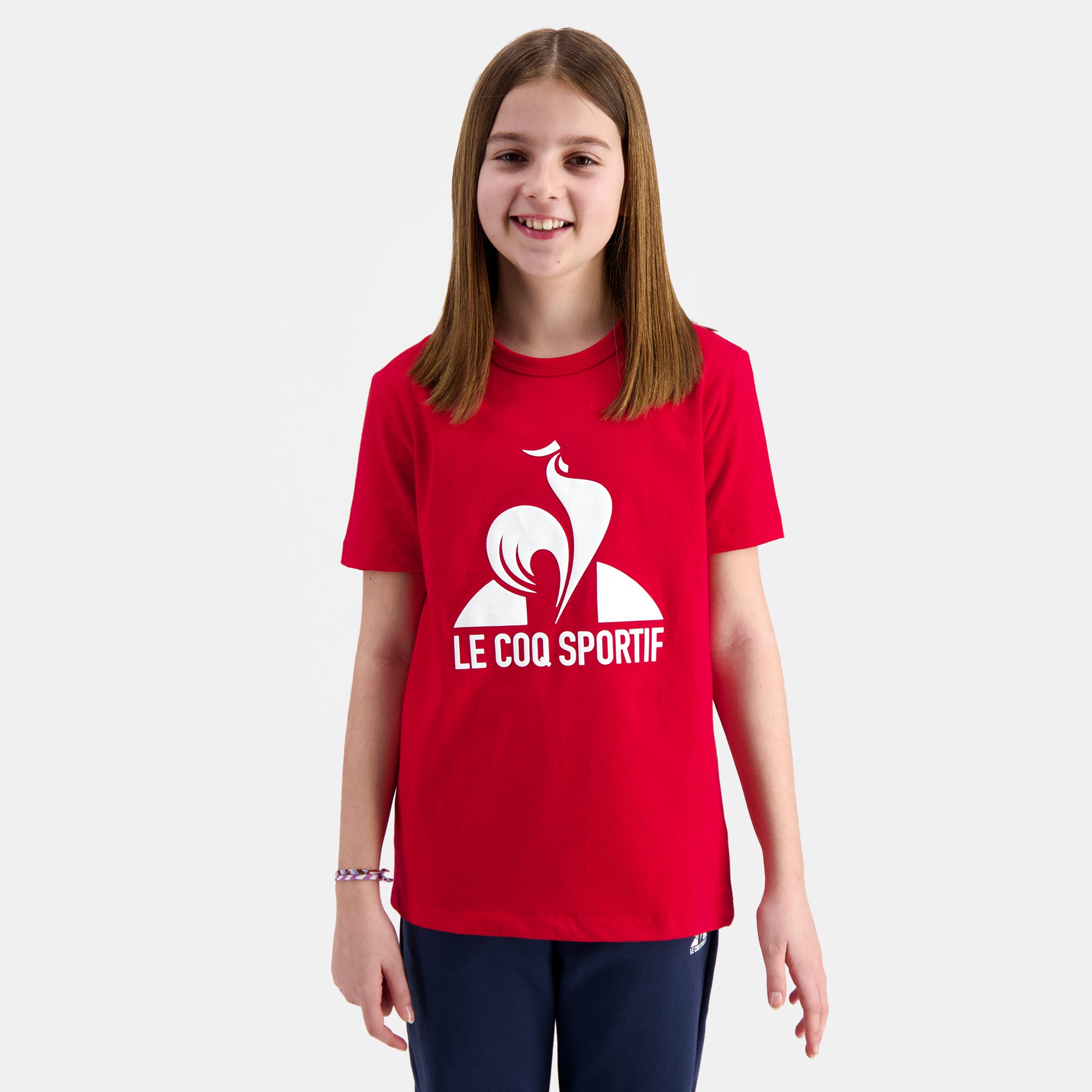 2320830-ESS Tee SS N°1 Enfant rouge electro  | T-Shirt for kids