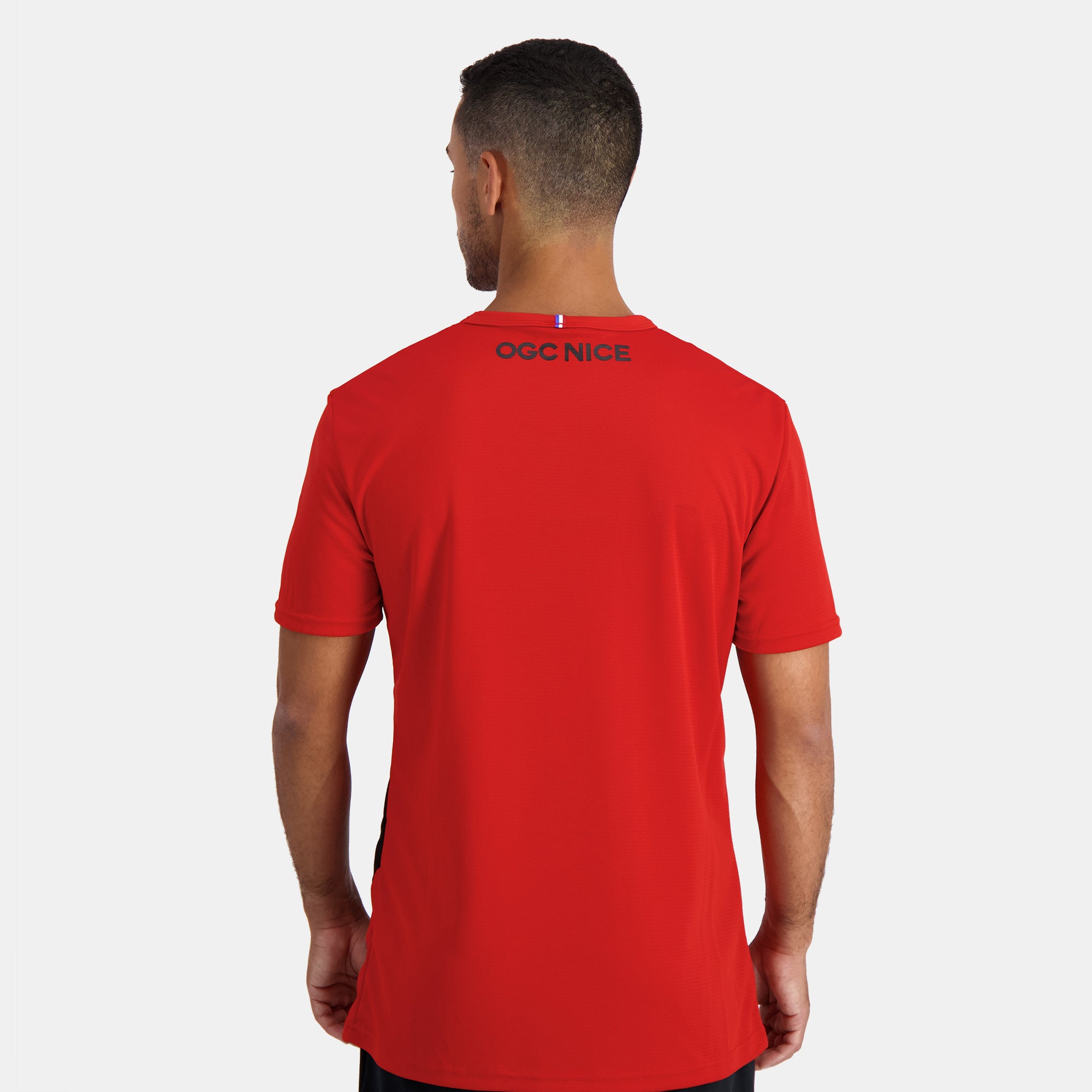 2320910-OGC NICE TRAINING Tee SS M red N  | T-Shirt für Herren