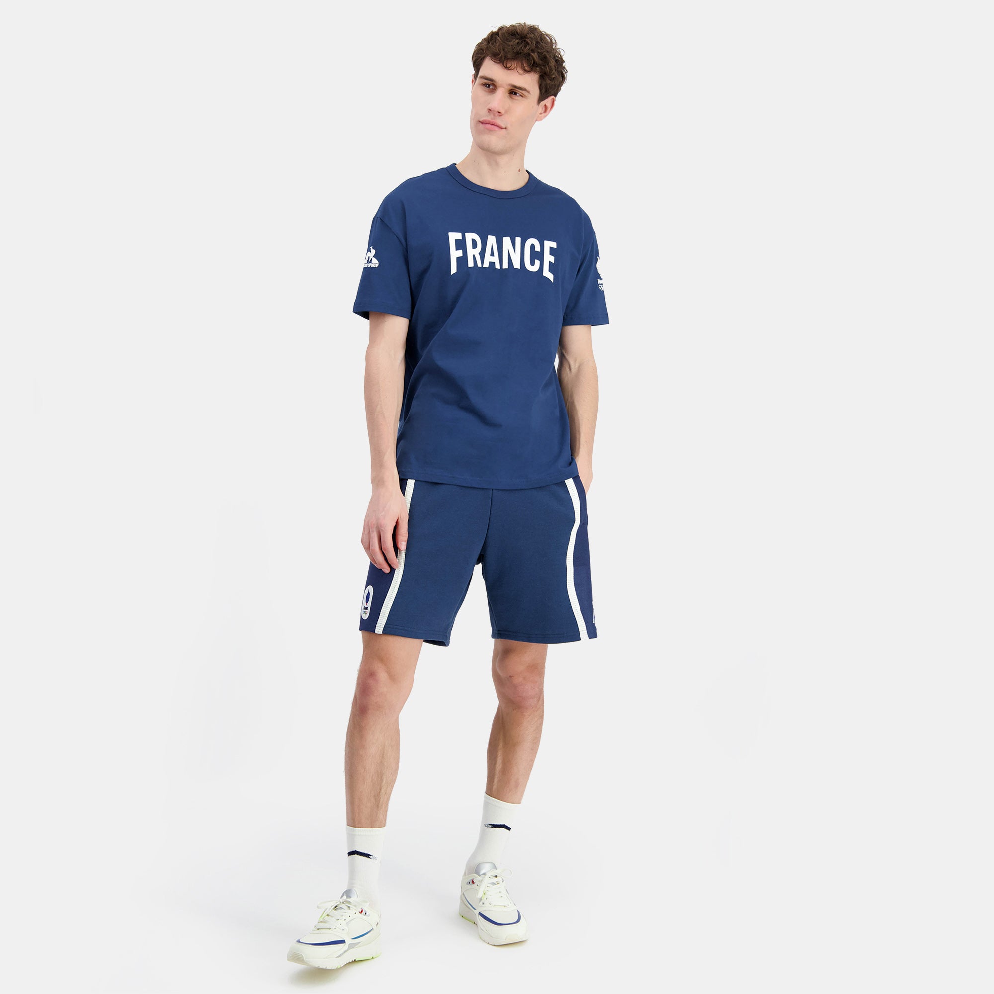 2410042-EFRO 24 Tee SS N°2 M insignia blue | T-shirt Équipe de France Homme
