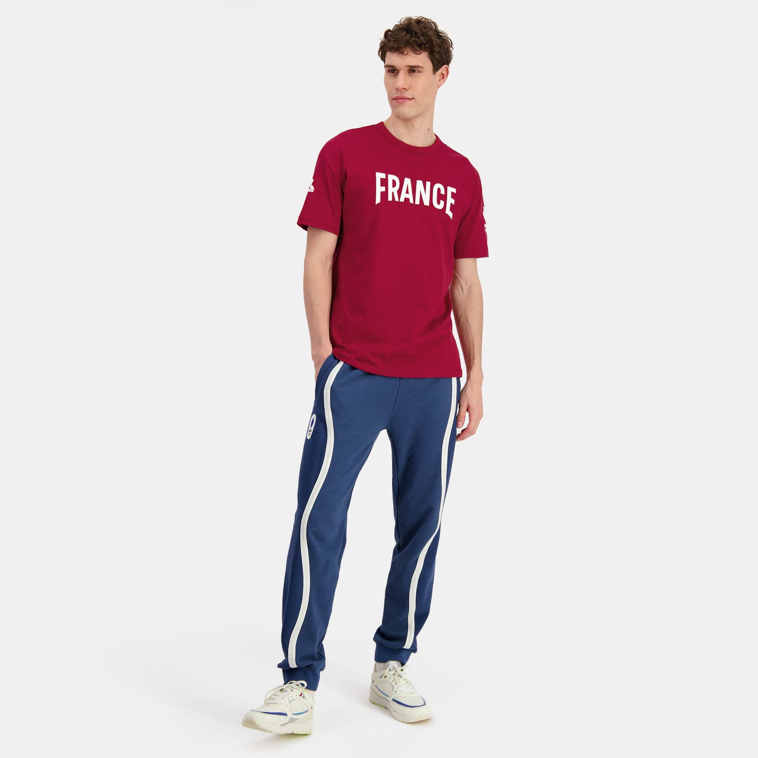 2410043-EFRO 24 Tee SS N°2 M rio red | T-shirt Équipe de France Homme
