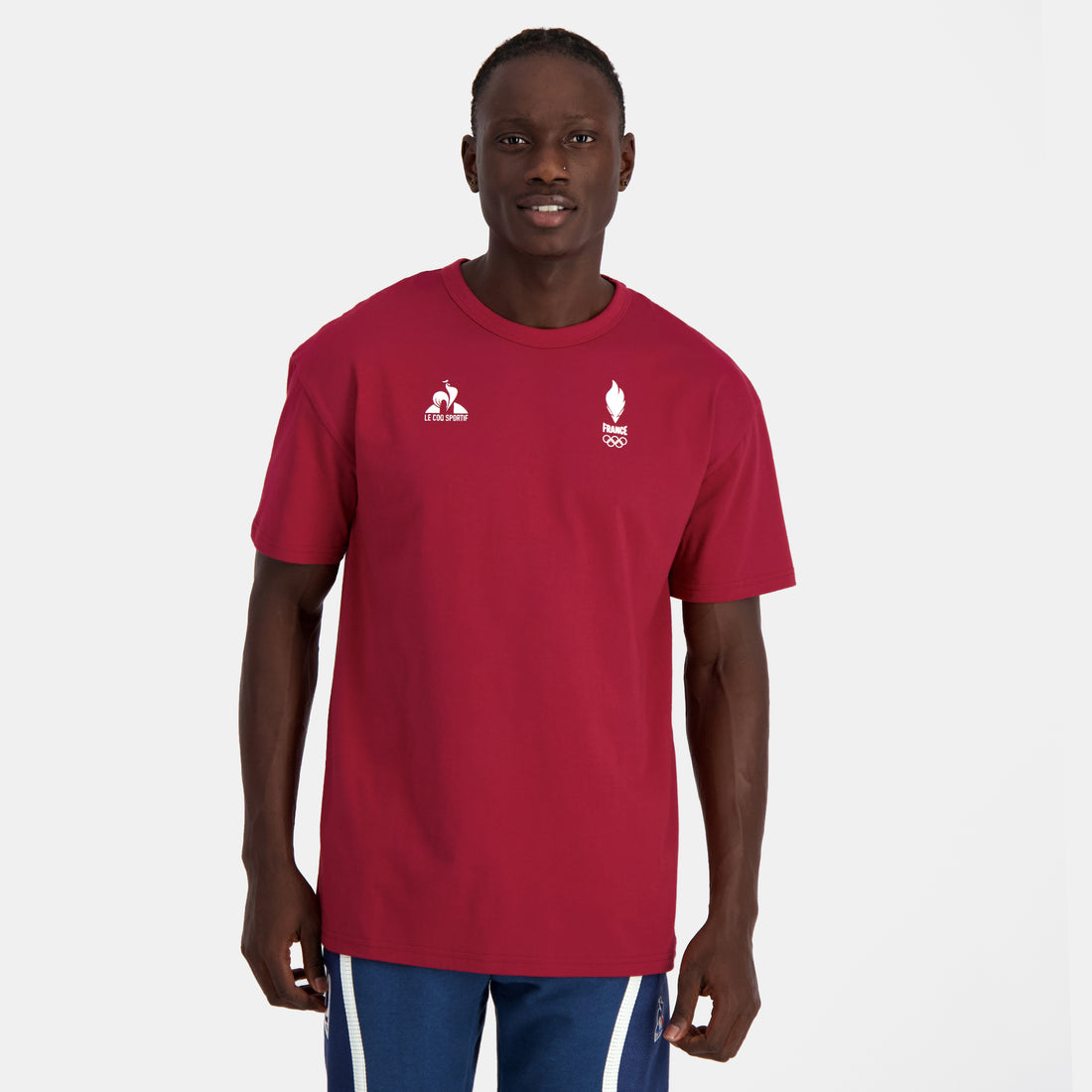 2410045-EFRO 24 Tee SS N°3 M rio red | T-shirt Équipe de France Homme