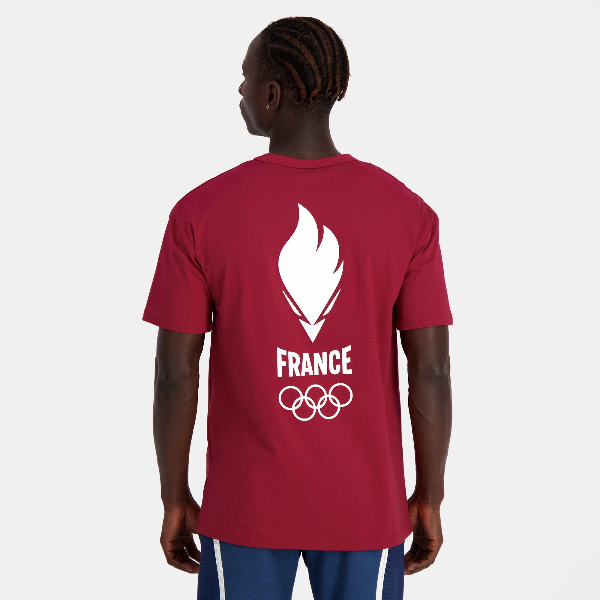 2410045-EFRO 24 Tee SS N°3 M rio red | T-shirt Équipe de France Homme