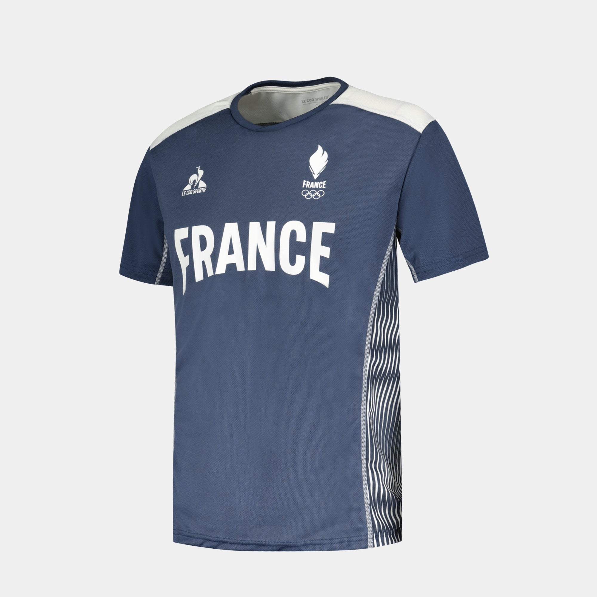 2410076-O TRAINING Tee SS N°2 M insignia blue | Maillot Équipe de France Homme