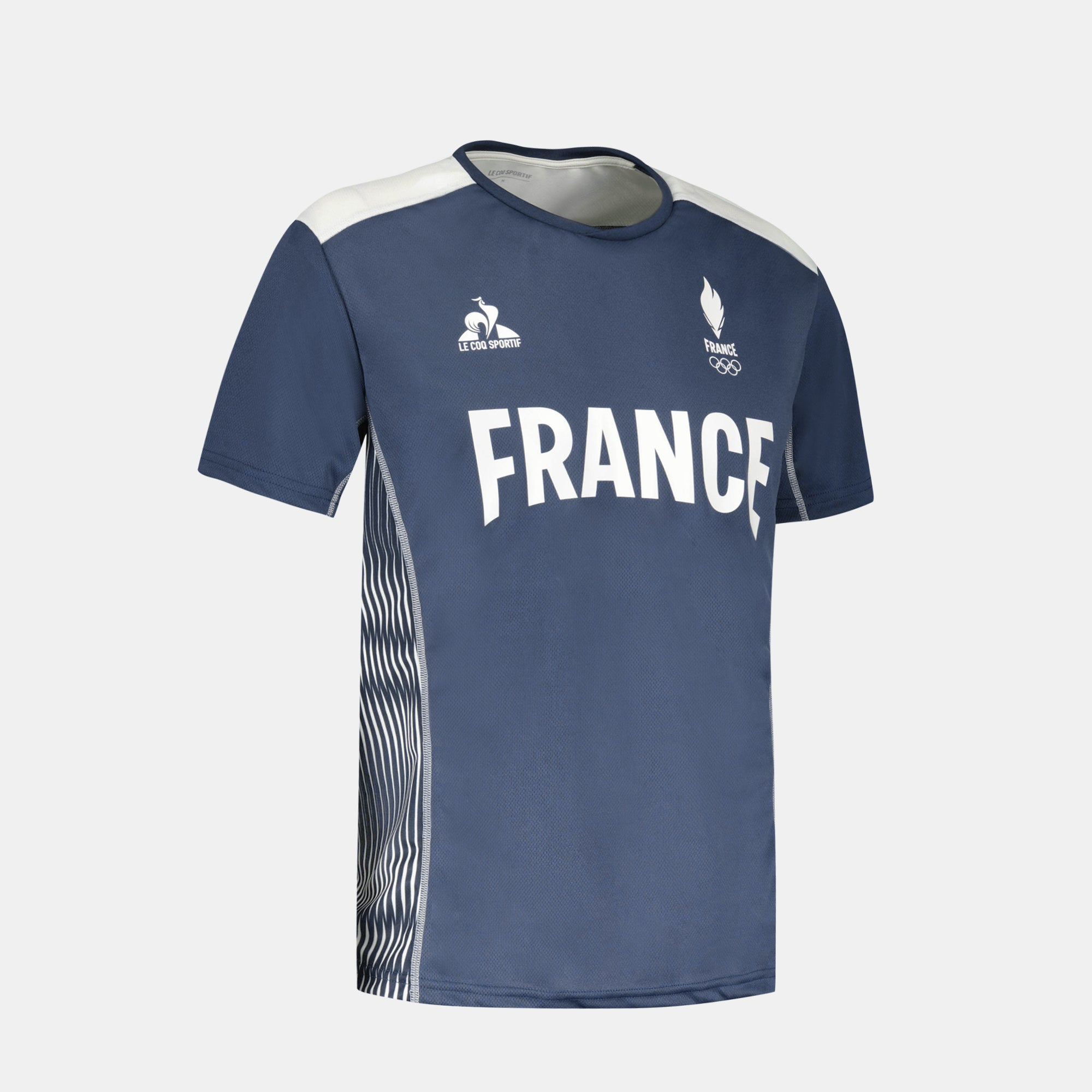 2410076-O TRAINING Tee SS N°2 M insignia blue | Maillot Équipe de France Homme