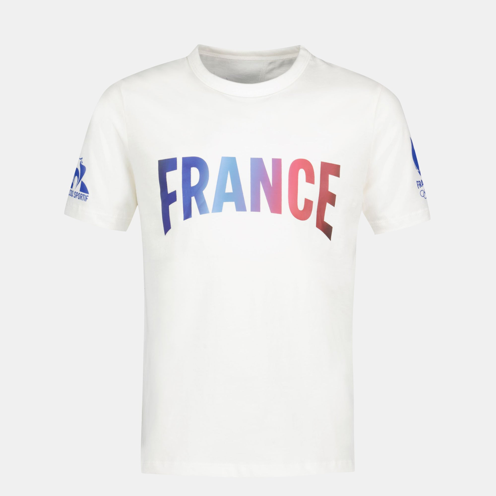 Maglietta Bambino Squadra olimpica francese Bianco Le Coq Sportif