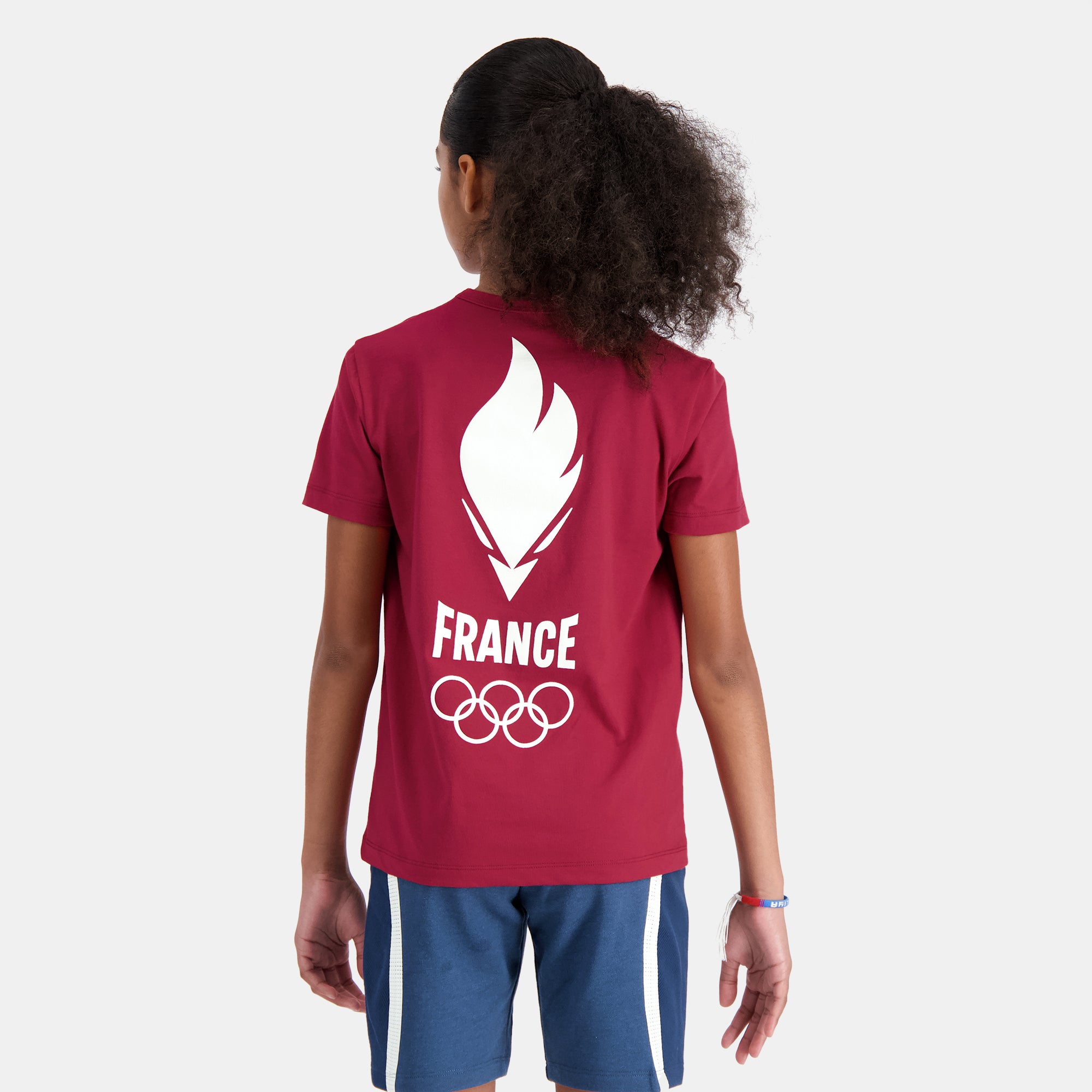 2410089-EFRO 24 Tee SS N°2 Enfant rio red  | T-Shirt for kids