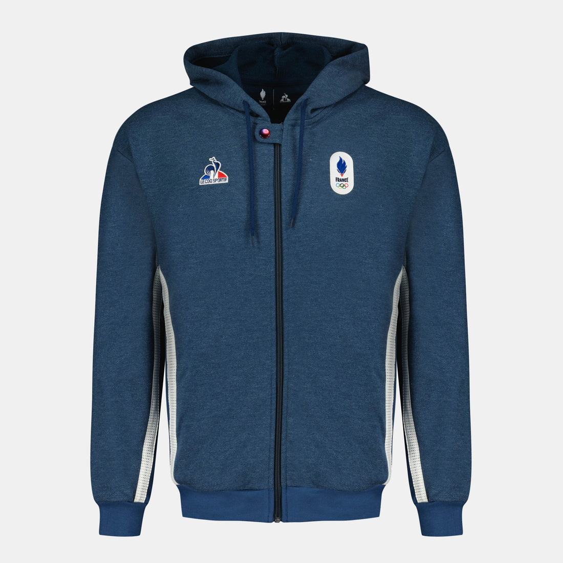 2410123-EFRO 24 FZ Hoody N°2 M insignia blue | Sweat zippé à capuche Équipe de France Homme