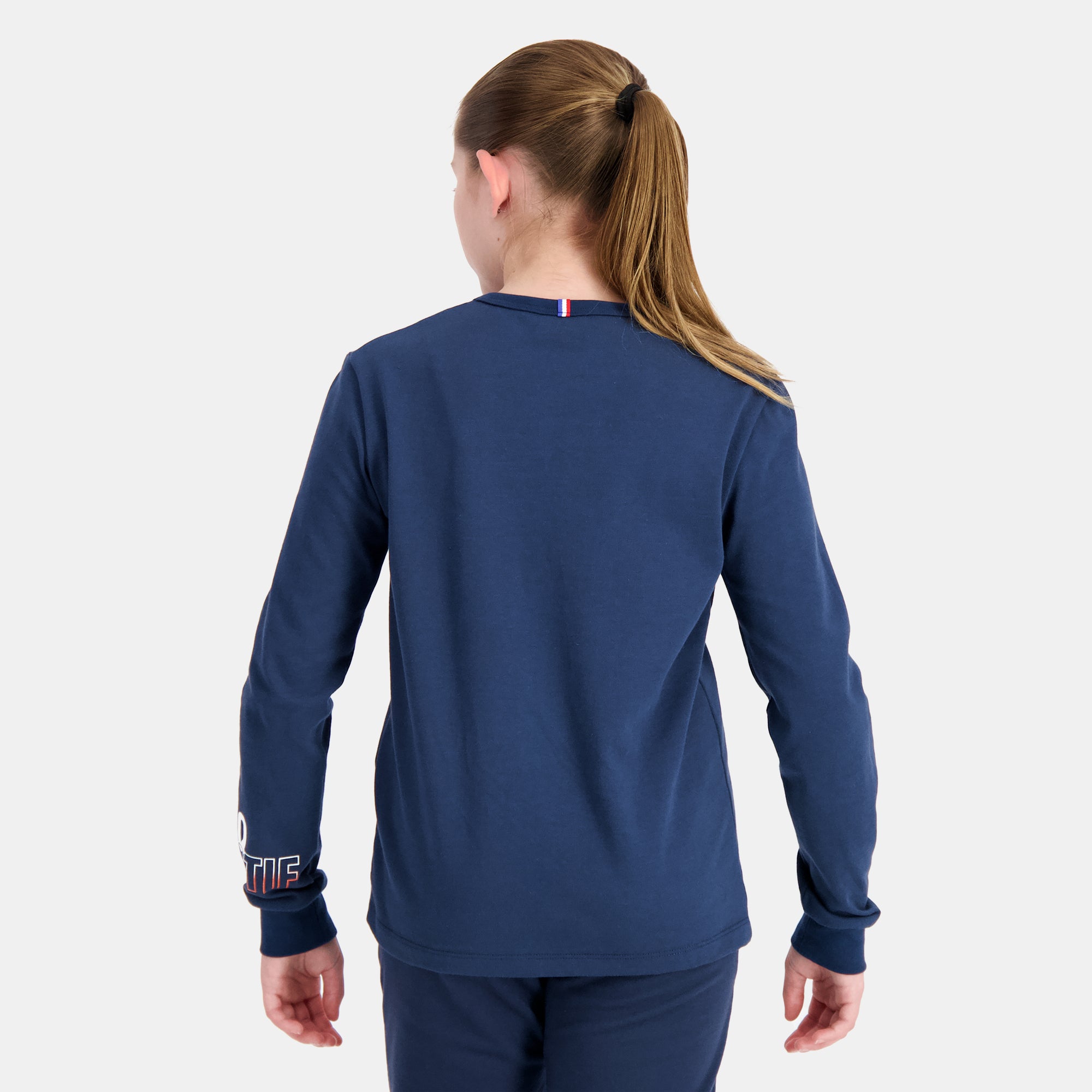 2410130-SAISON 2 Tee LS N°1 Enfant dress blues  | Long-Sleeve T-Shirt for kids