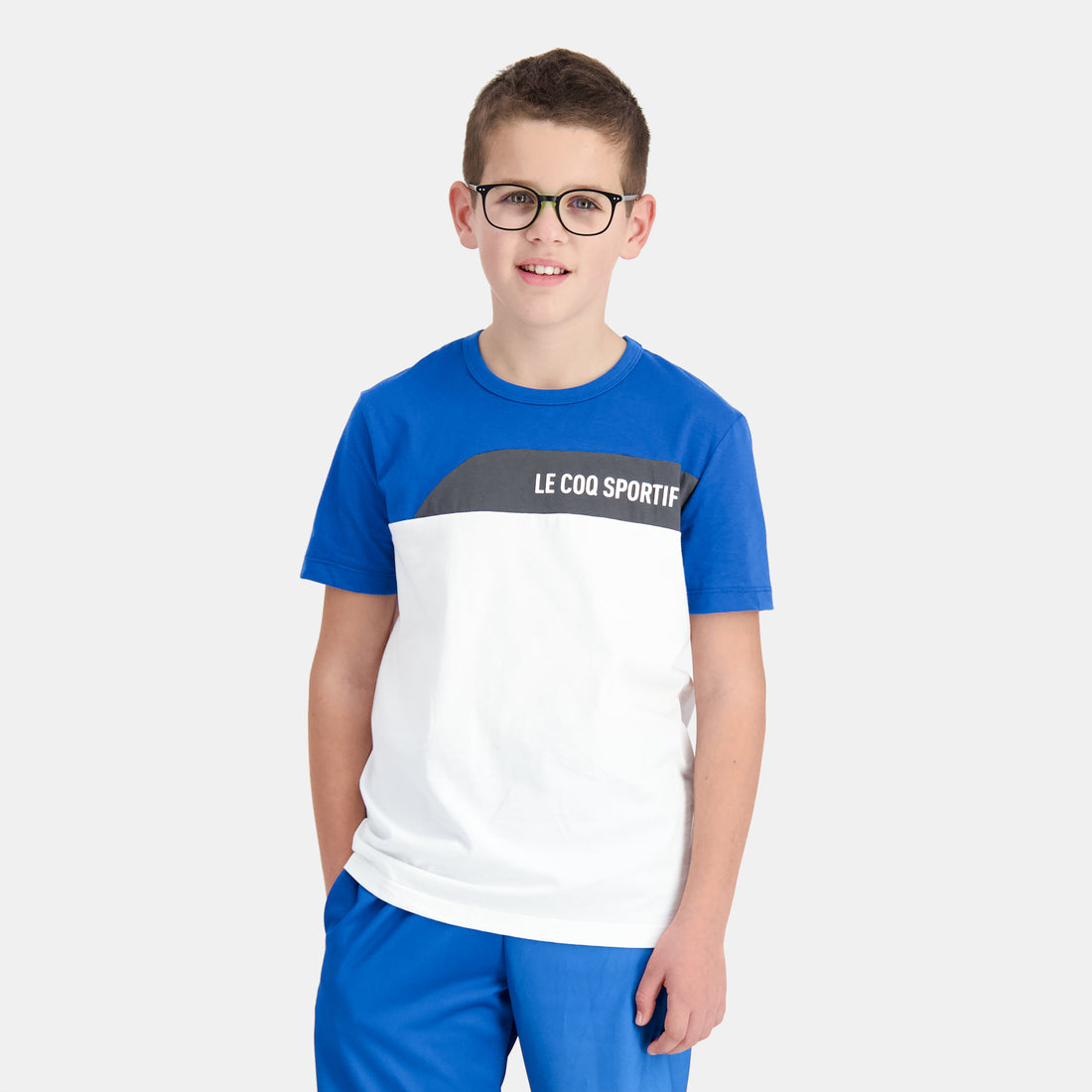 2410153-SAISON 1 Tee SS N°2 Enfant lapis blue/n.  | Camiseta para Niño