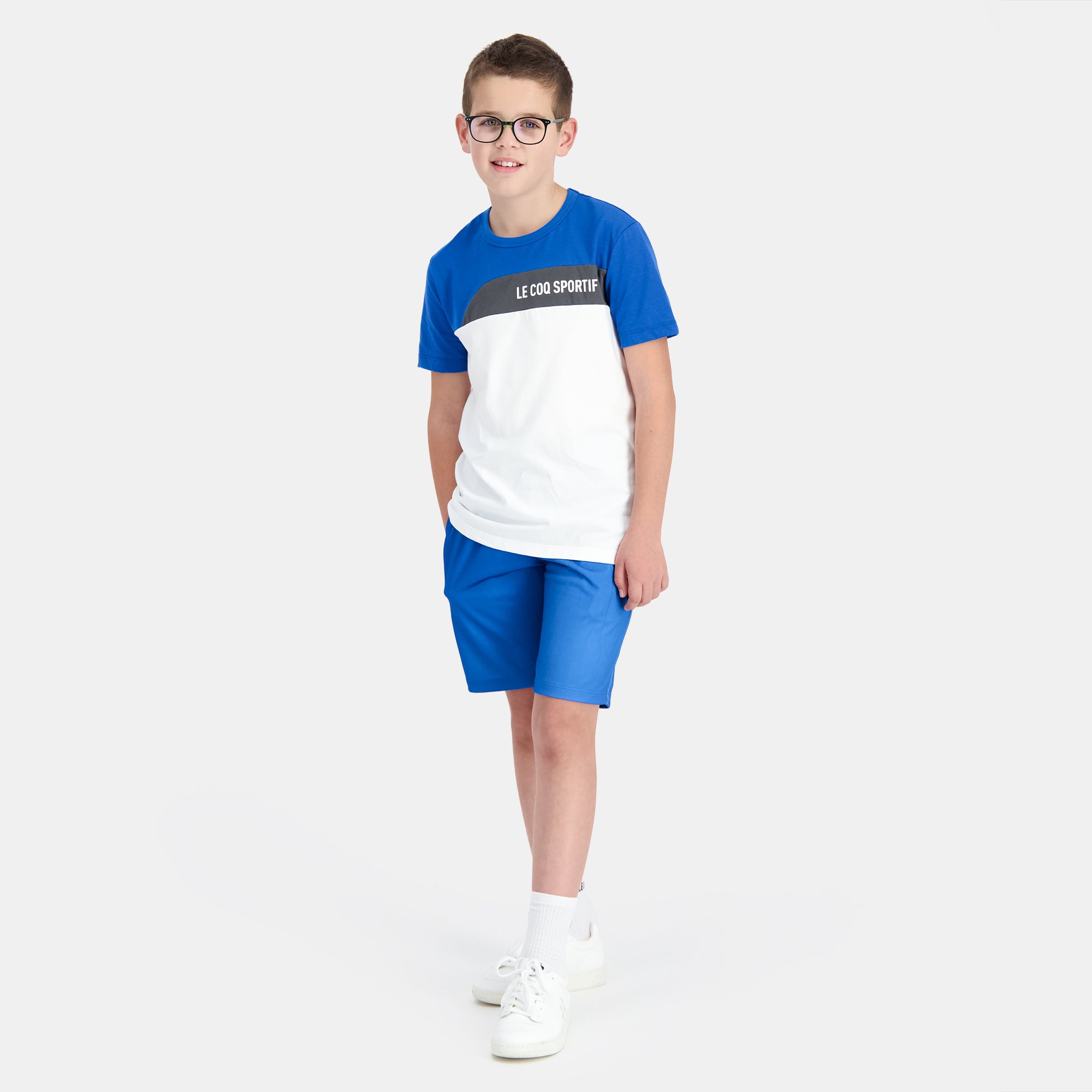 2410153-SAISON 1 Tee SS N°2 Enfant lapis blue/n.  | Camiseta para Niño