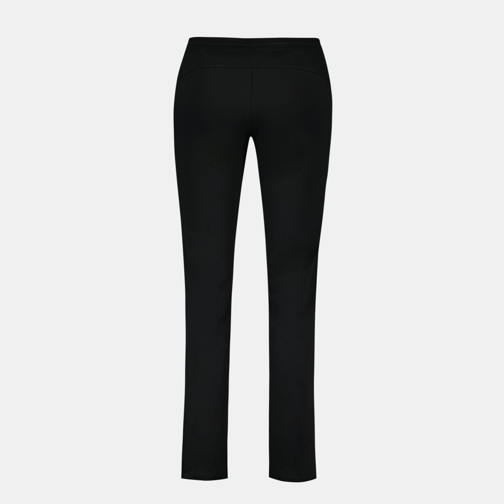 2410175-ESS Pant Droit N°1 W black | Pantalon coupe droite Femme