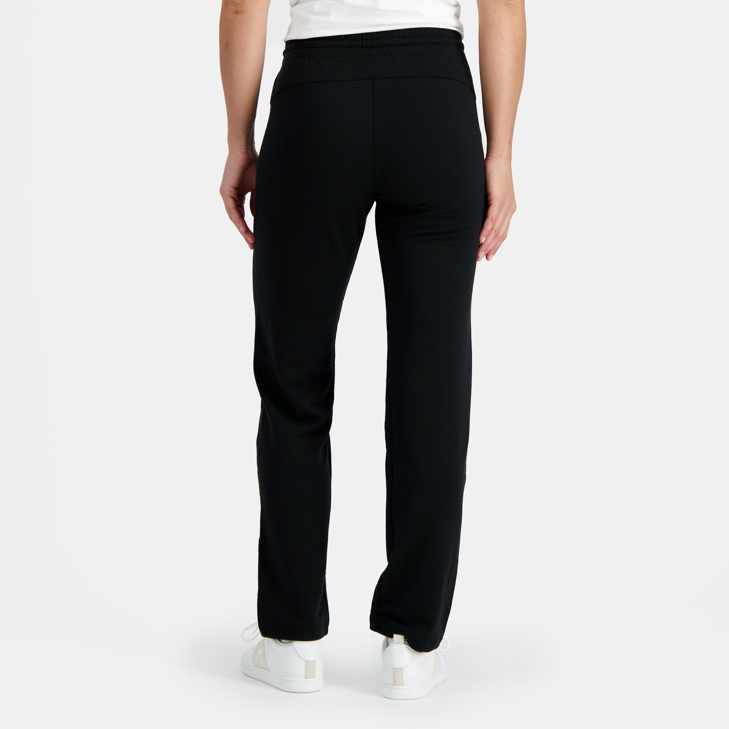 2410175-ESS Pant Droit N°1 W black | Pantalon coupe droite Femme