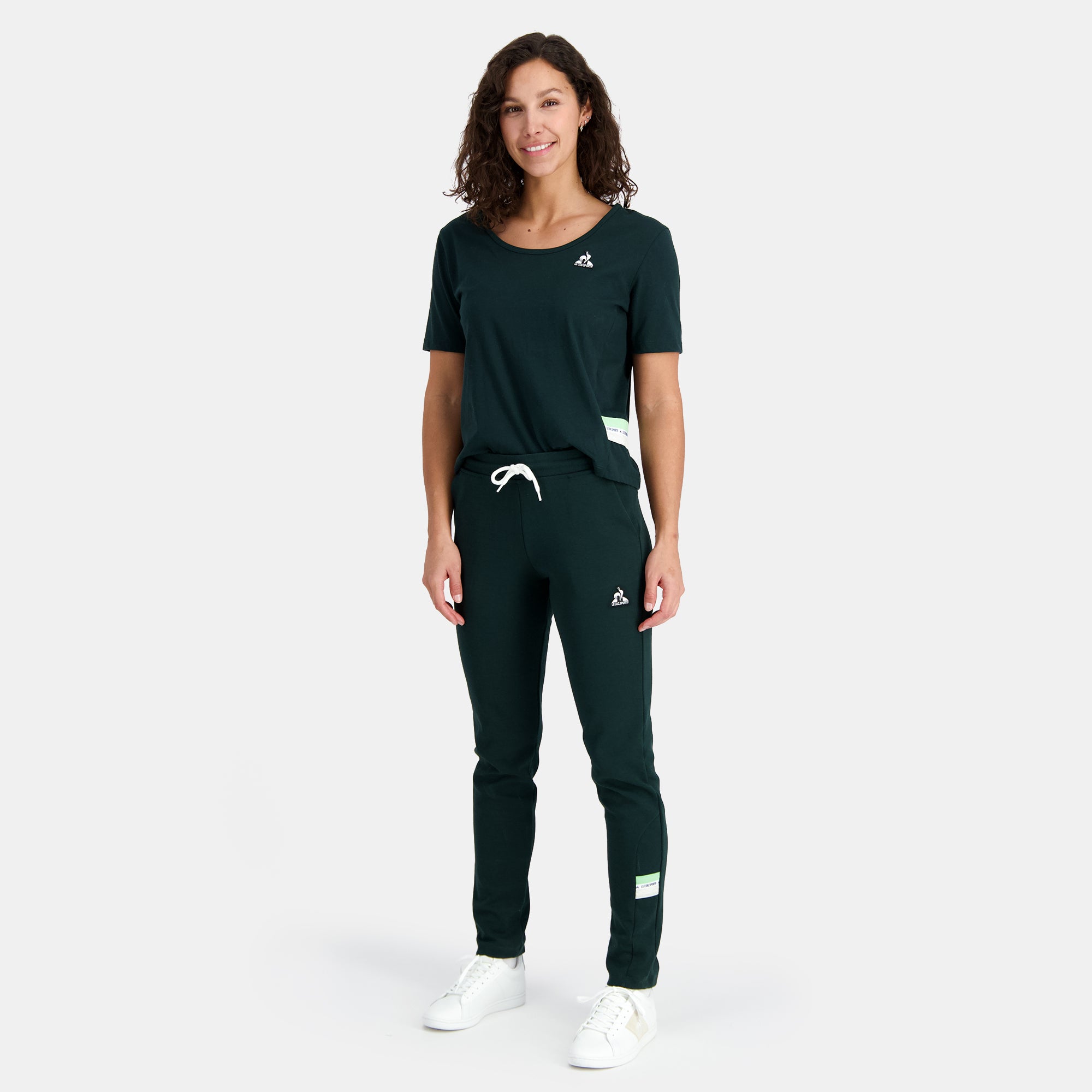 2410185-SAISON Pant Slim N°1 W scarab  | Trousers Slim for women