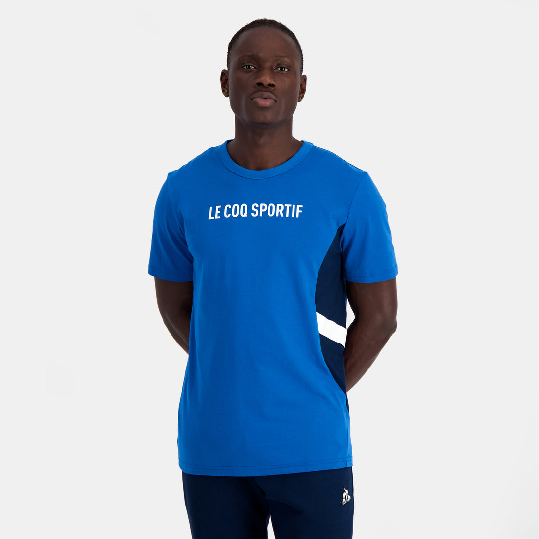 2410213-SAISON 1 Tee SS N°2 M lapis blue  | T-Shirt for men