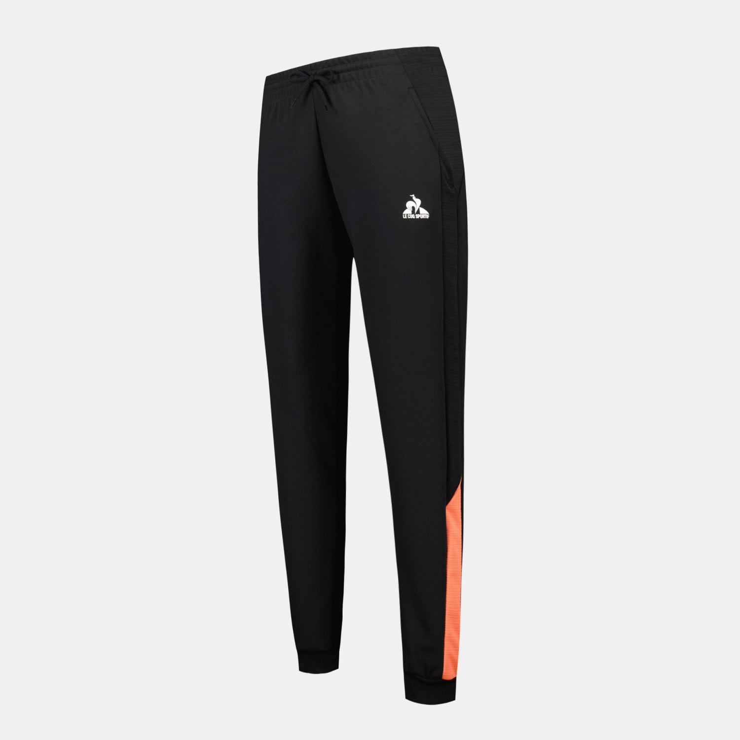 2410240-TRAINING Pant N°1 W black/orange perf  | Trousers de sport for women