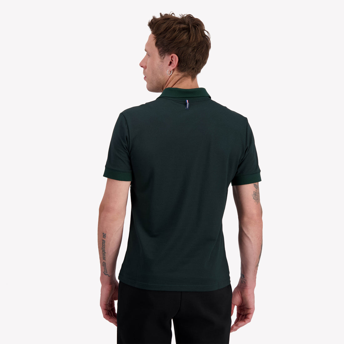 2410246-ESS Polo SS N°2 M scarab  | Polo Shirt for men