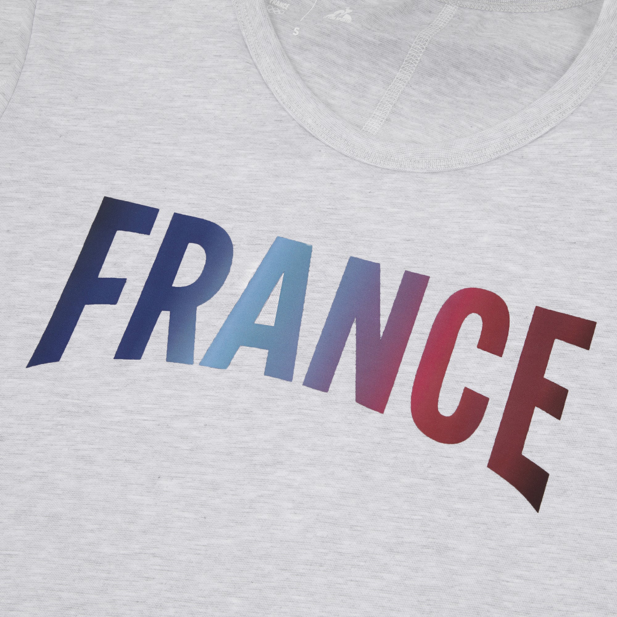 2410380-EFRO 24 Tee SS N°5 W gris chiné clair | T-shirt Femme