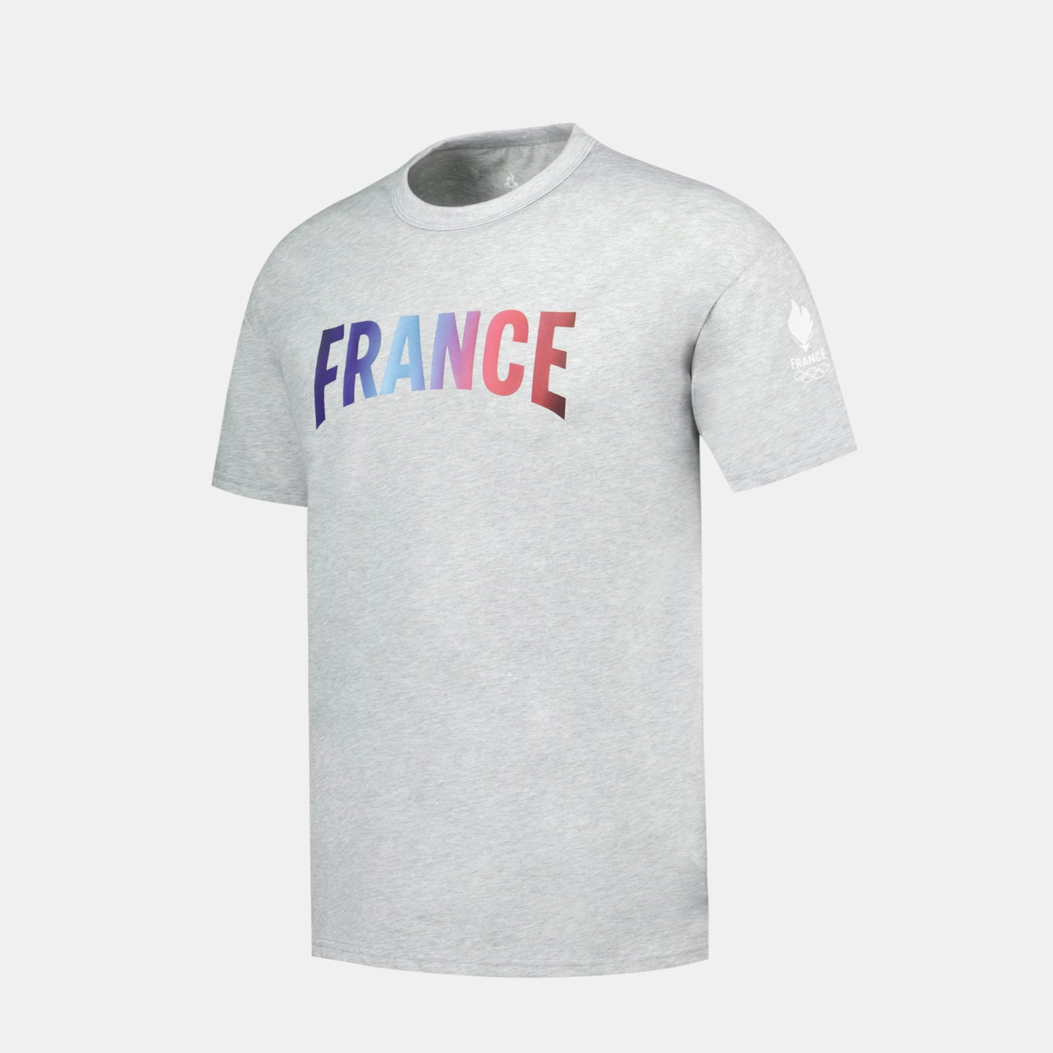 2410385-EFRO 24 Tee SS N°3 M gris chiné clair | T-shirt Équipe de France Homme