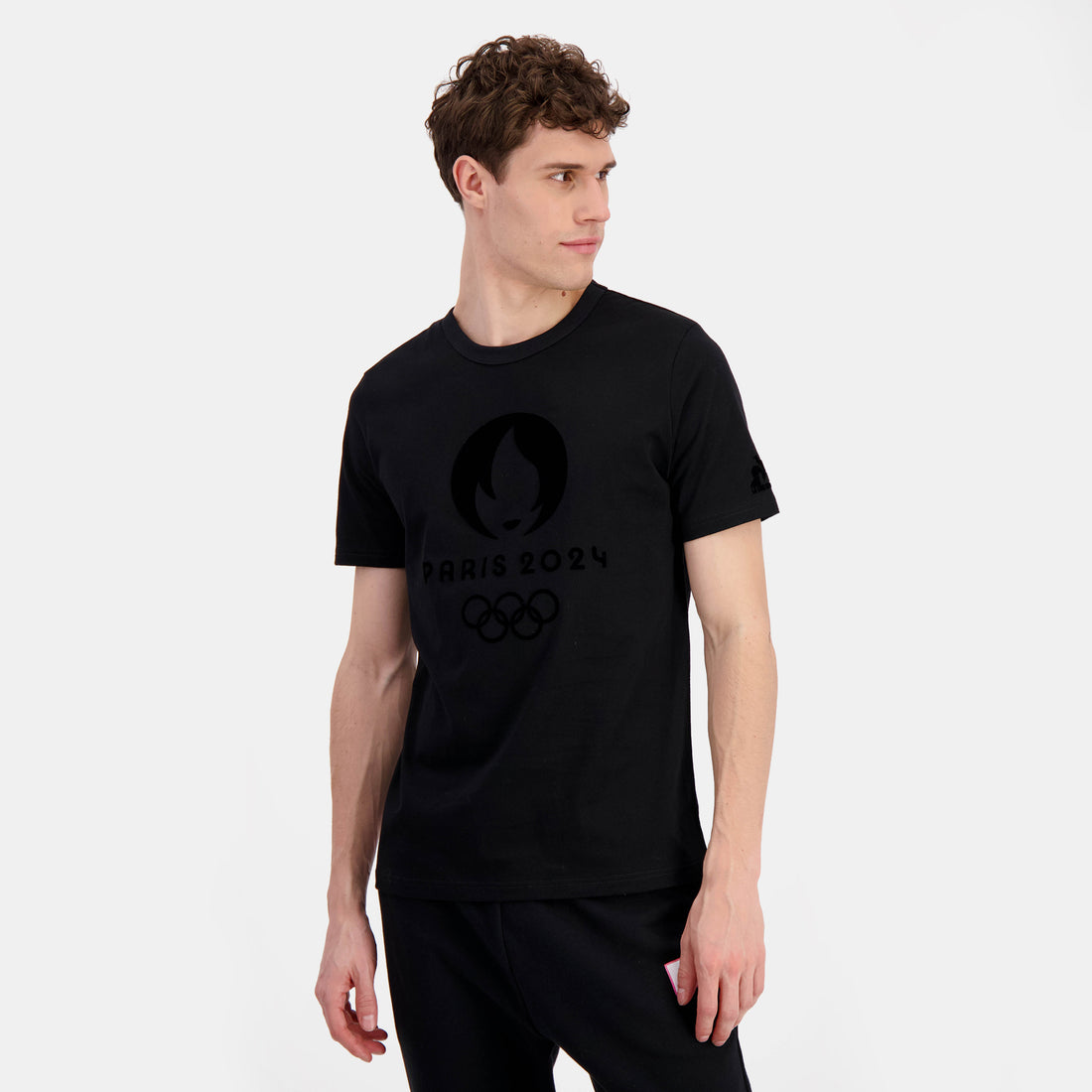 2410386-GRAPHIC P24 Tee SS N°1 M black  | Camiseta Unisex