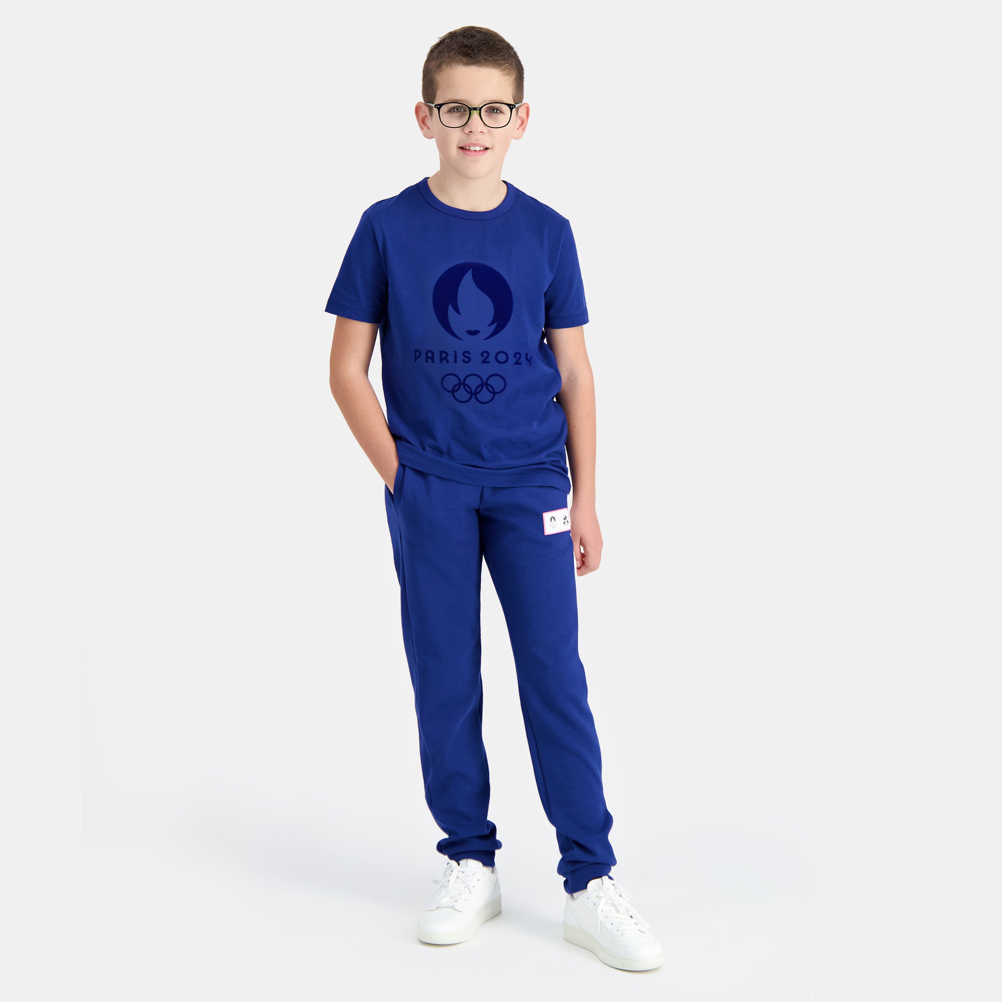 2410390-GRAPHIC P24 Tee SS N°2 Enfant blue depth  | T-Shirt for kids
