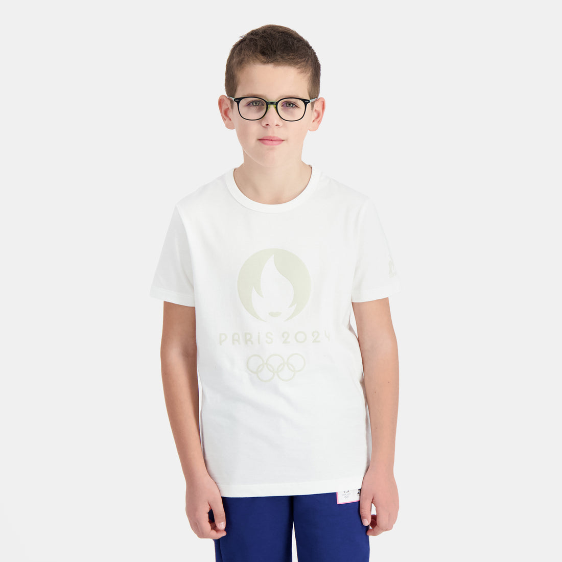 2410391-GRAPHIC P24 Tee SS N°2 Enfant marshmallo  | T-Shirt für Kinder