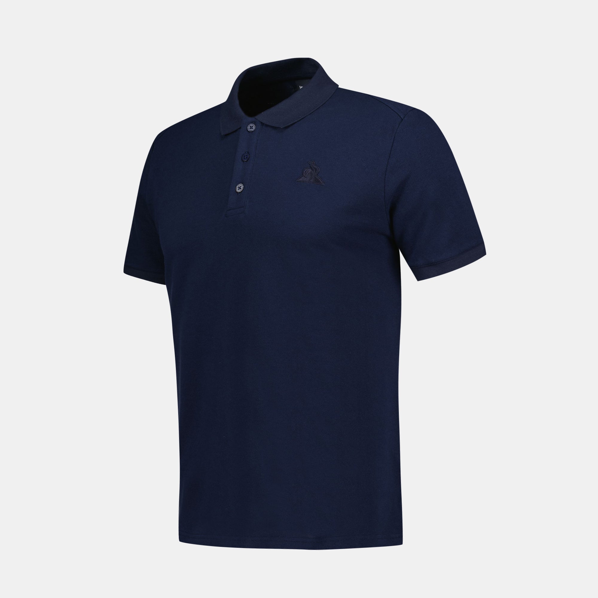 2410408-ESS T/T Polo SS N°1 M dark velvet  | Polo Hombre en jersey piqué coton