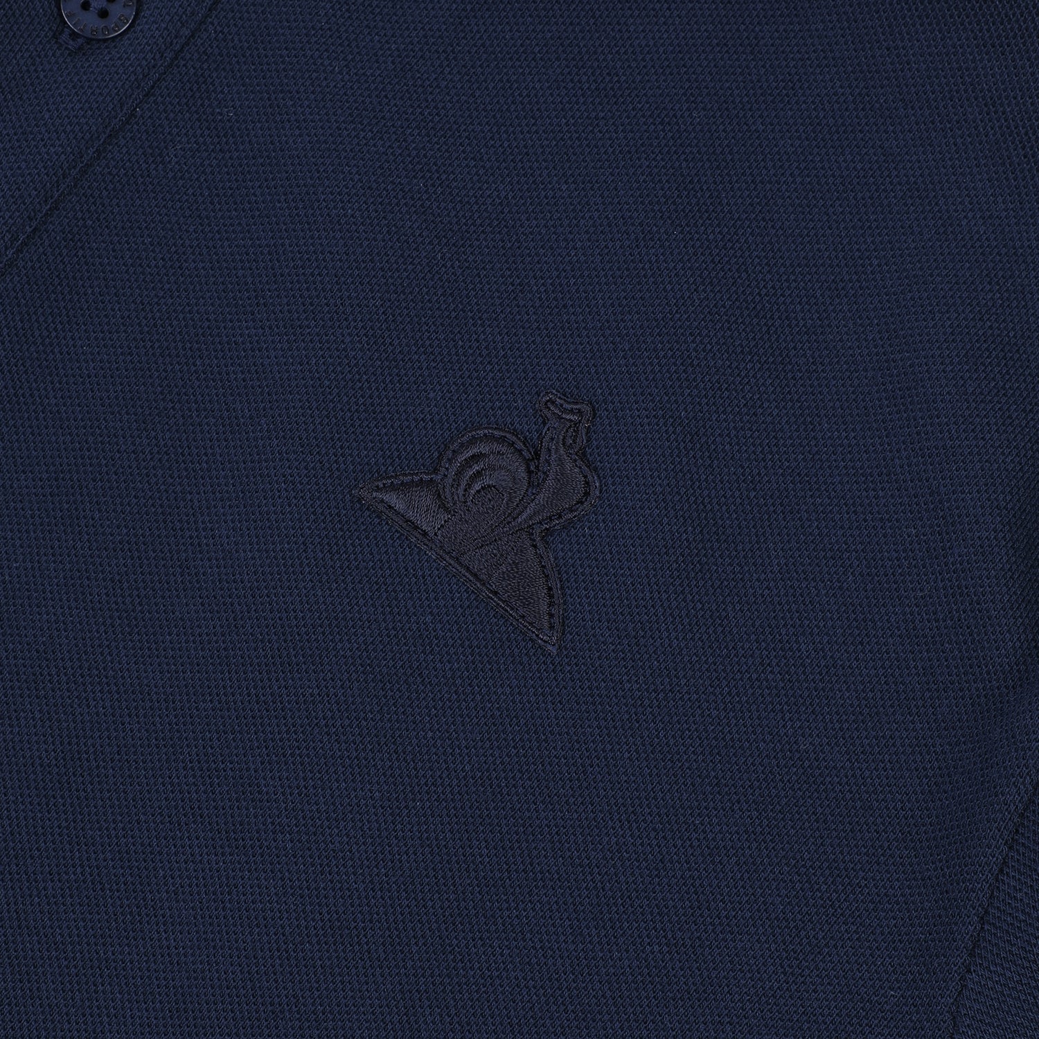 2410408-ESS T/T Polo SS N°1 M dark velvet  | Polohemd für Herren en jersey piqué coton