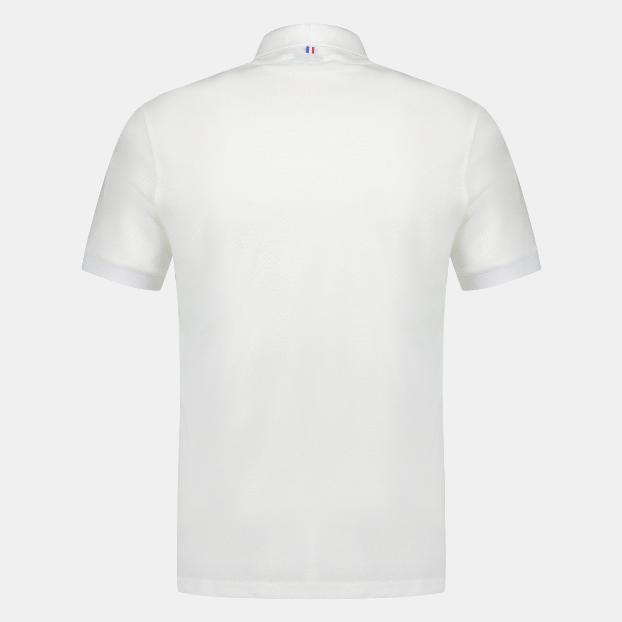 2410409-ESS T/T Polo SS N°1 M new optical white  | Polohemd für Herren en jersey piqué coton