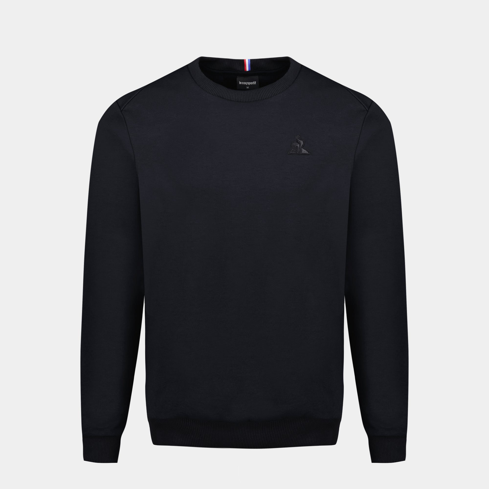 2410413-ESS T/T Crew Sweat N°1 M black  | Sudadera Cuello Redondo Hombre