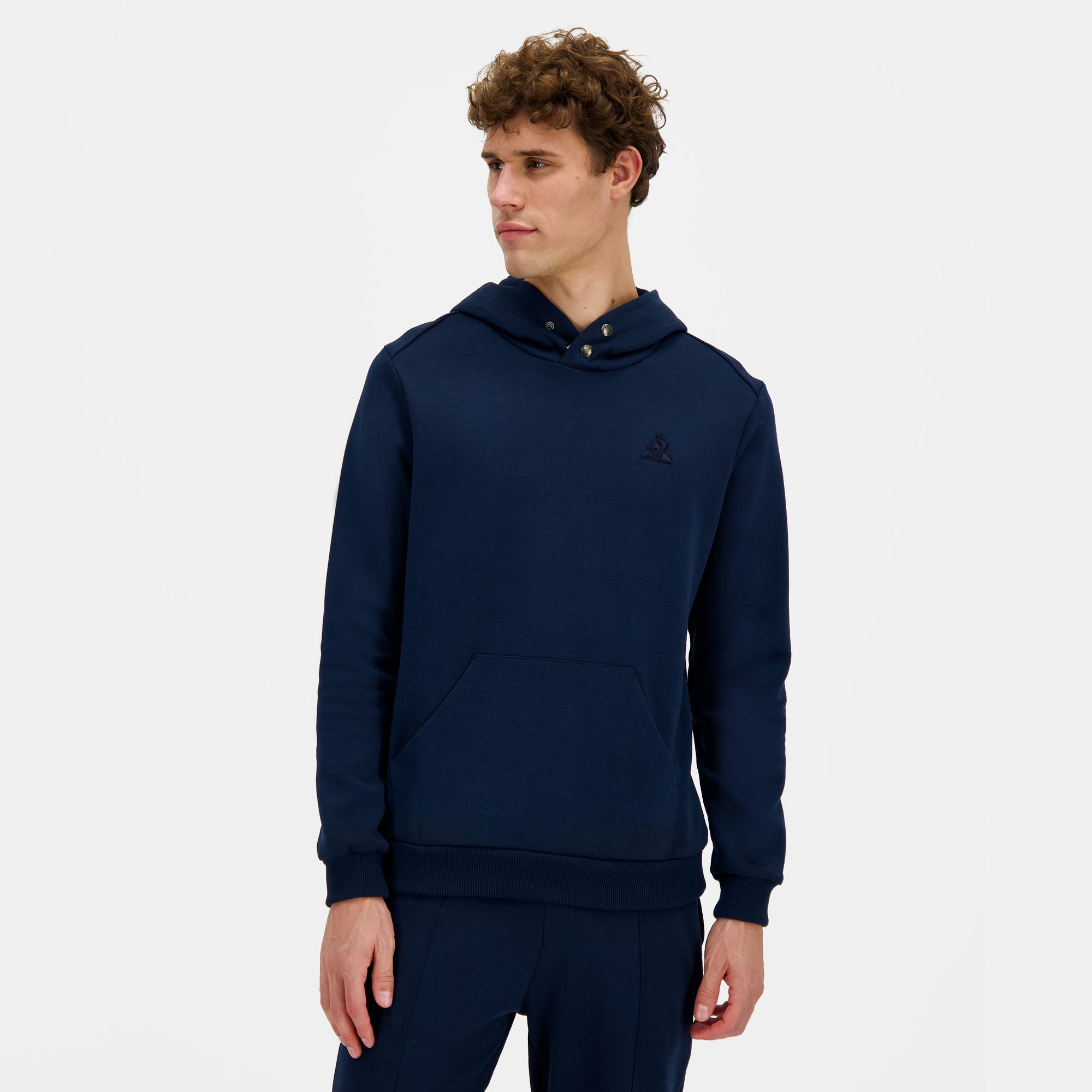 2410415-ESS T/T Hoody N°1 M dark velvet  | Kapuzenpullover für Herren