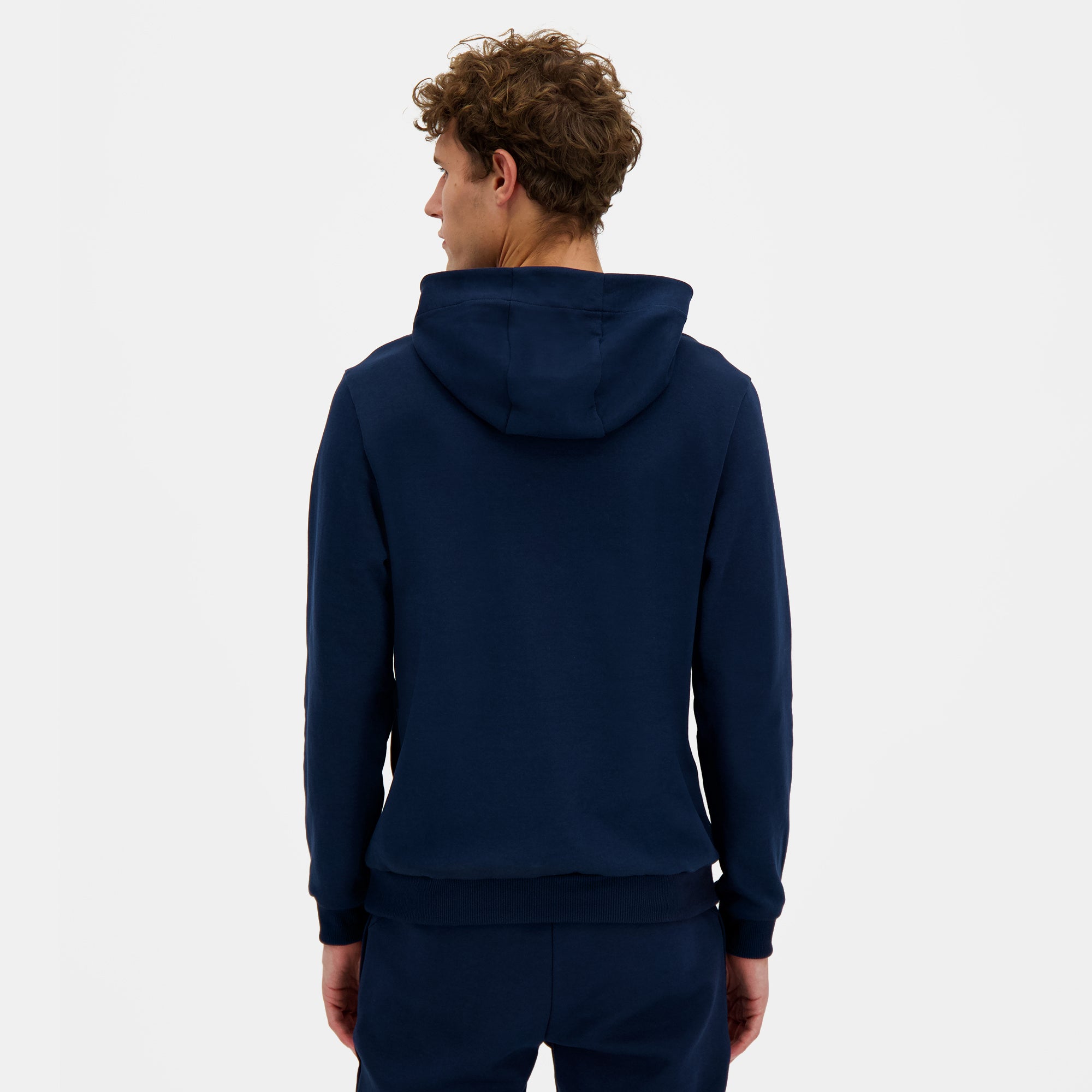 2410415-ESS T/T Hoody N°1 M dark velvet | Sweat à capuche Homme