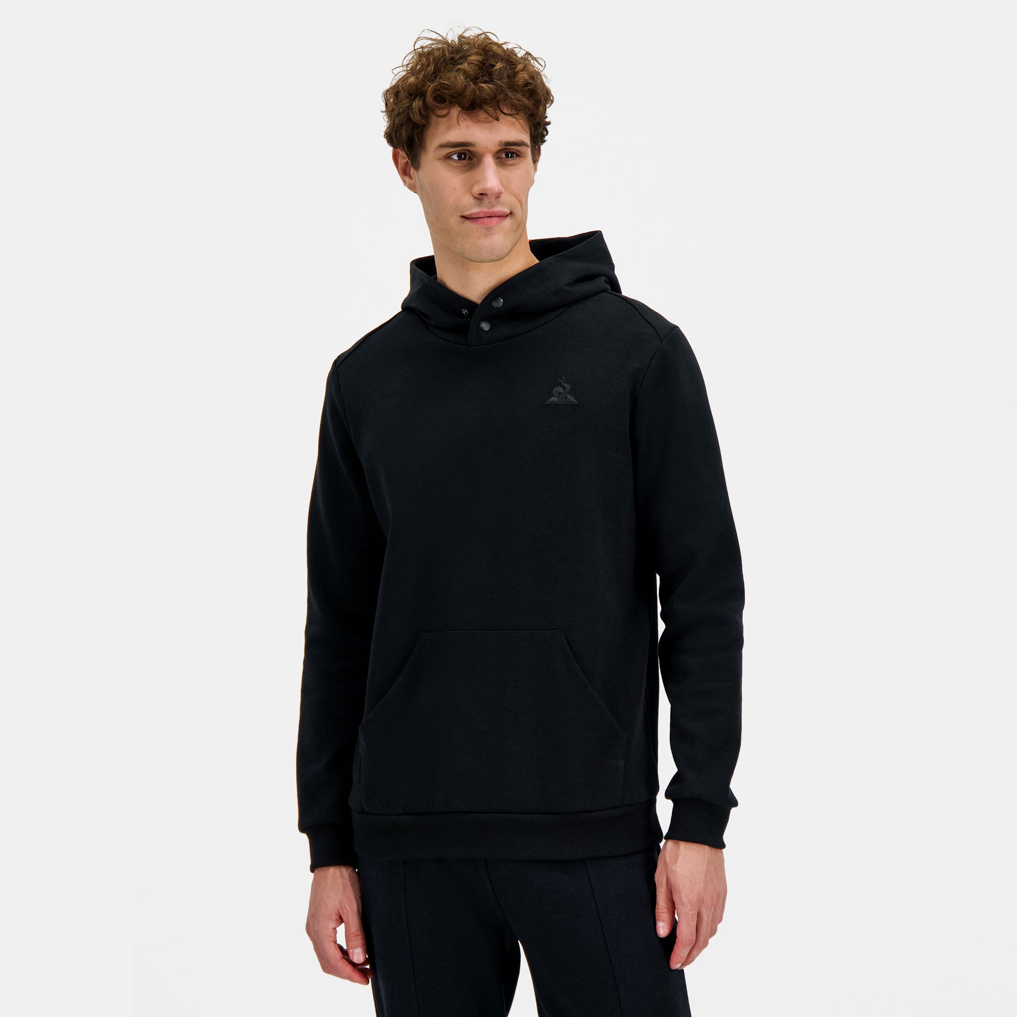 2410417-ESS T/T Hoody N°1 M black  | Hoodie for men