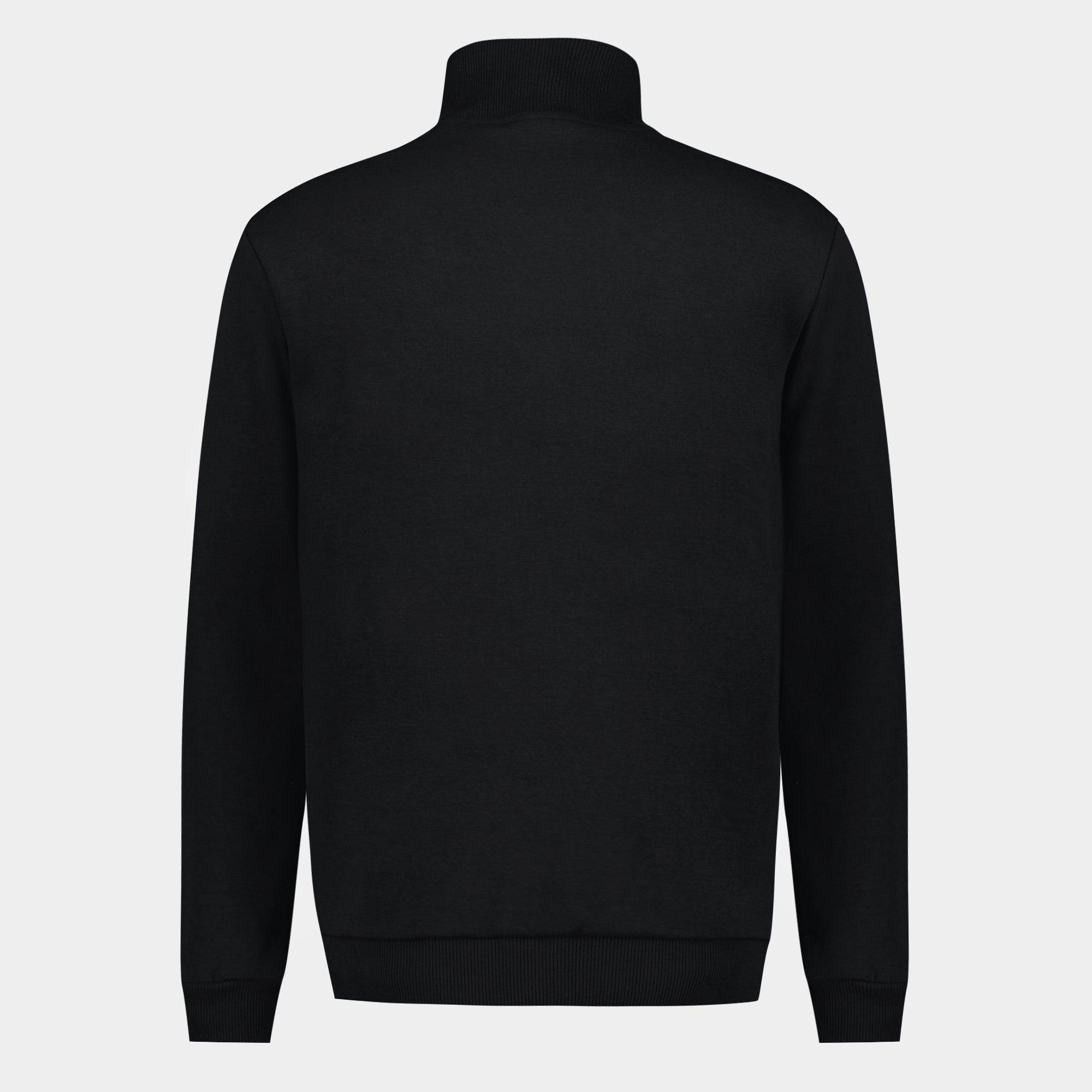 2410420-ESS T/T FZ Sweat N°1 M black | Sweat zippé Homme