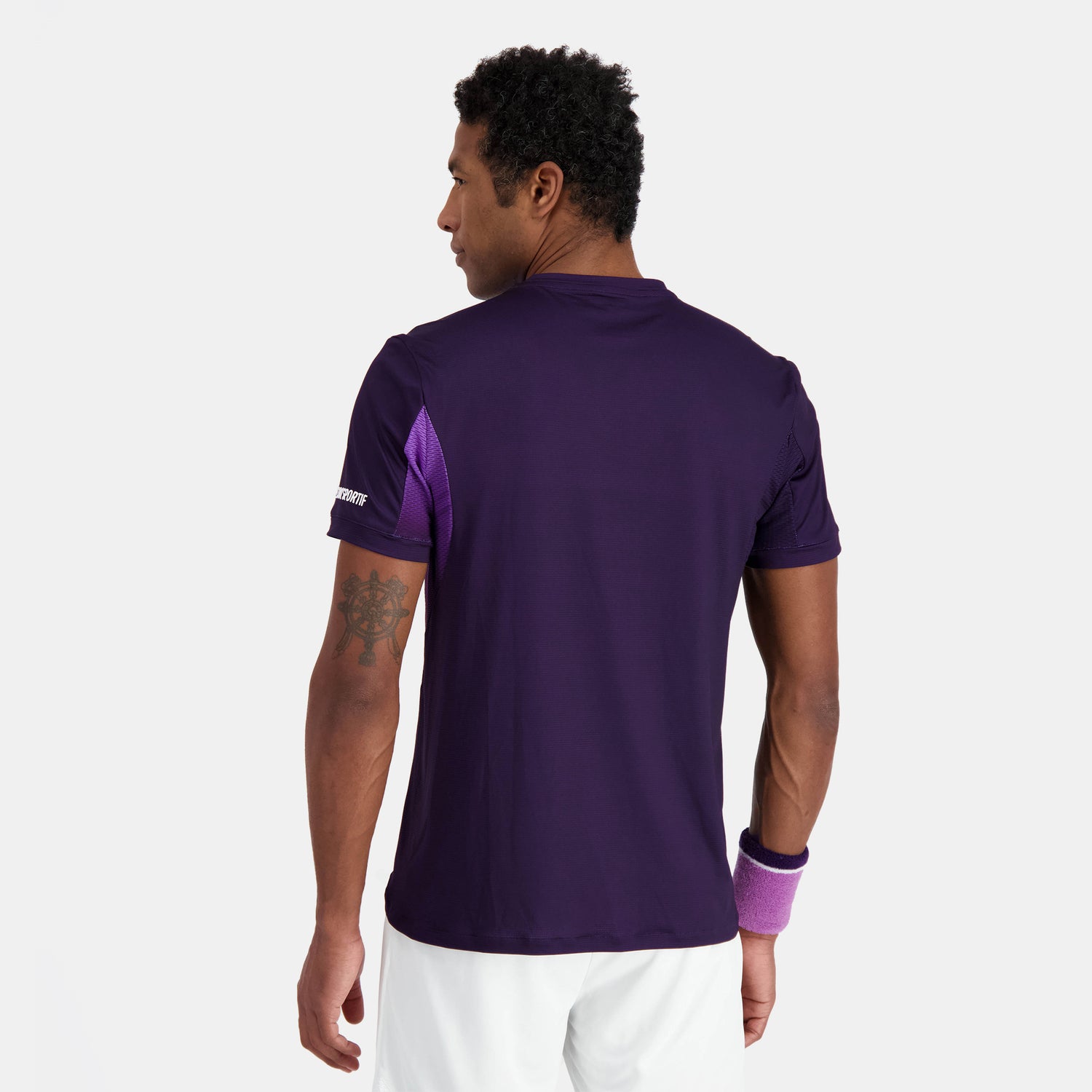2410516-TENNIS PRO Tee SS 24 N°1 M purple velvet  | T-Shirt für Herren