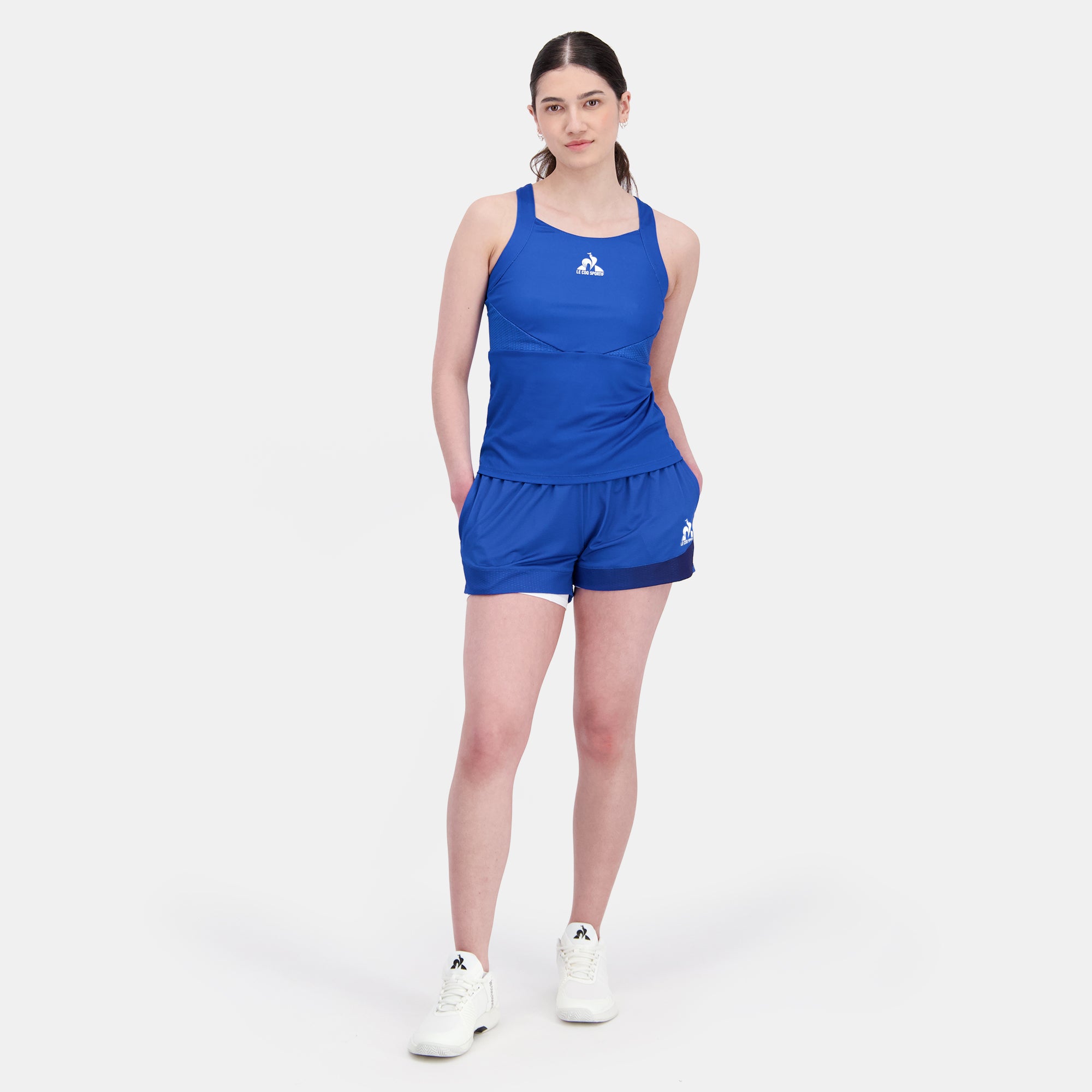 2410526-TENNIS PRO Short 24 N°2 W lapis blue/n.o  | Shorts for women