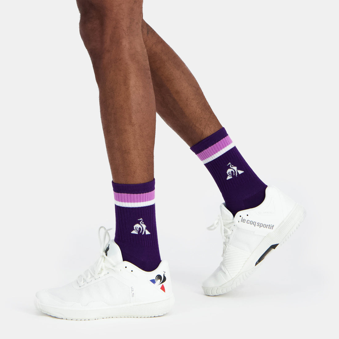 2410528-TENNIS Chaussettes 24 purple velvet  | Socks de sport for men