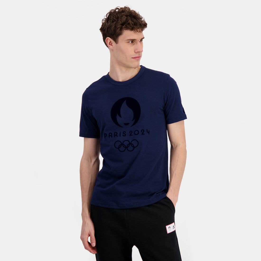 2410562-GRAPHIC P24 Tee SS N°1 M bleu nuit  | Camiseta Unisex