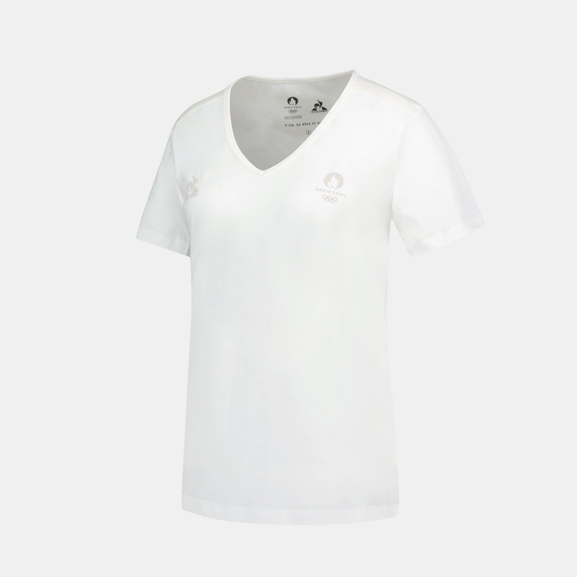 2410576-ESS P24 Tee SS Col V N°1 W marshmallow  | T-Shirt for women