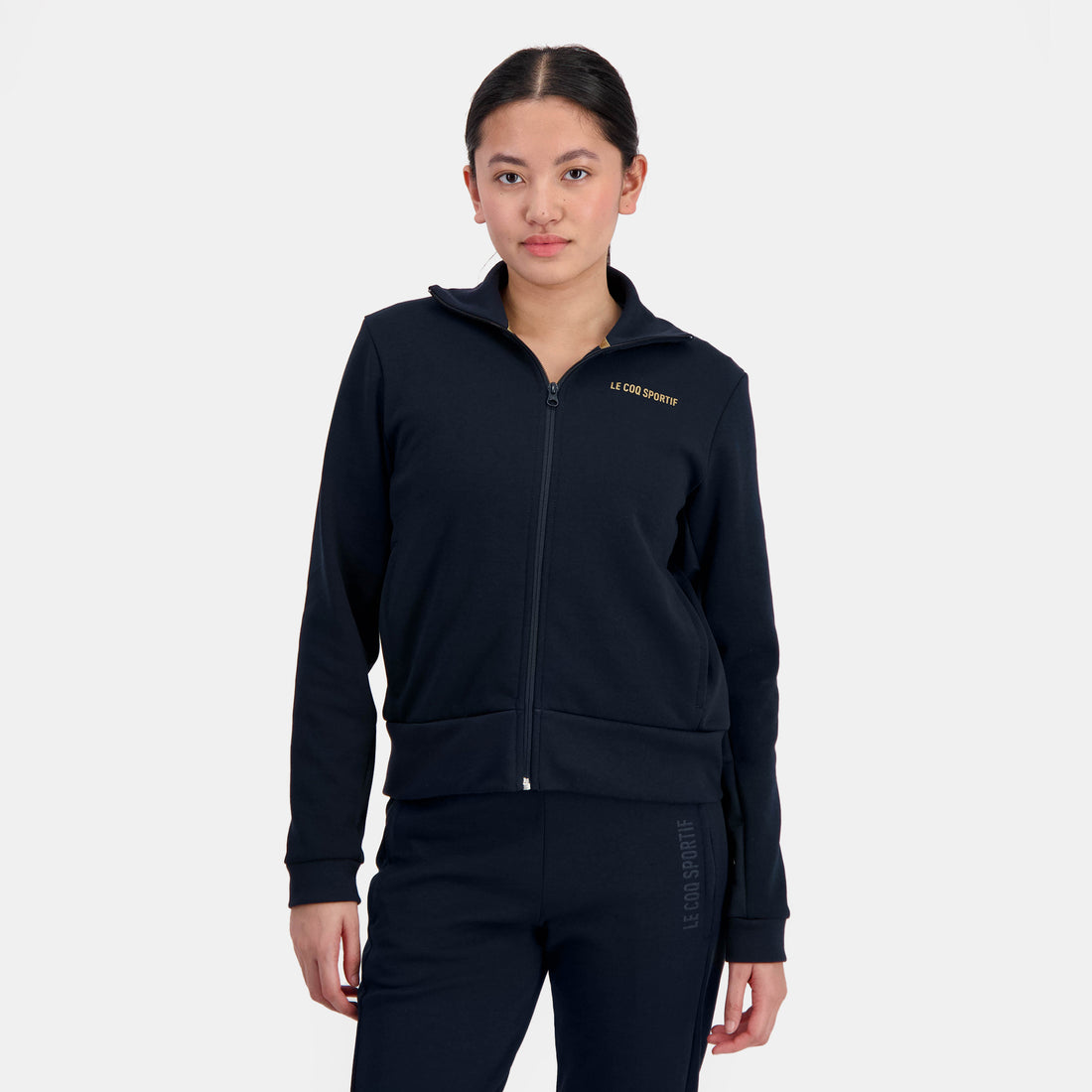 2410984-NOEL LF FZ Sweat N°1 W sky captain  | Zip-Up Sweatshirtshirt for women