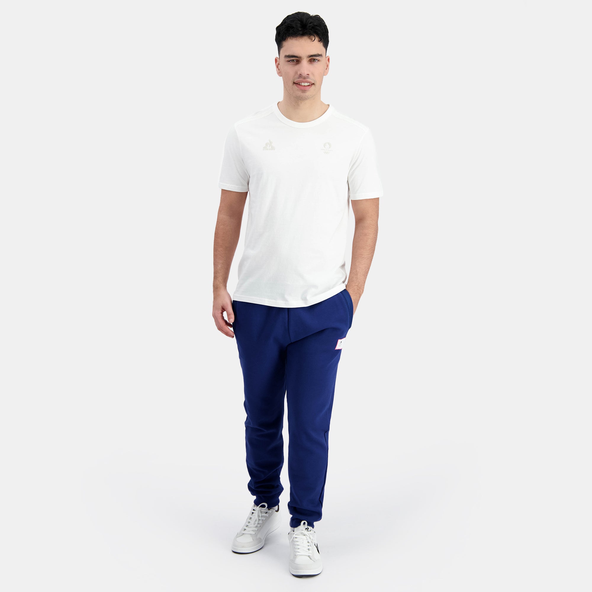 2411045-ESS P24 Tee SS N°2 M marshmallow  | T-Shirt für Herren