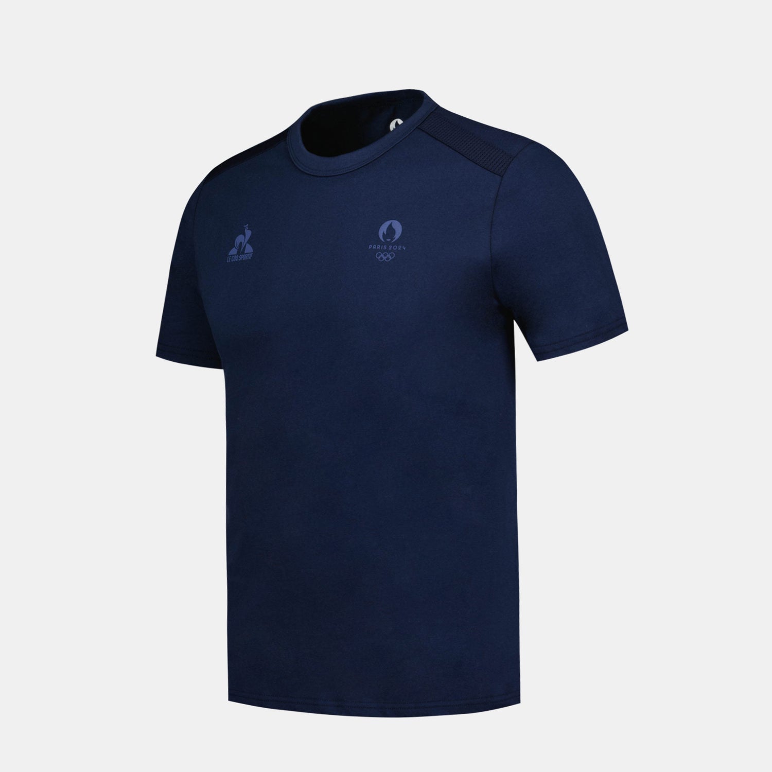 2411046-ESS P24 Tee SS N°2 M bleu nuit  | T-Shirt for men