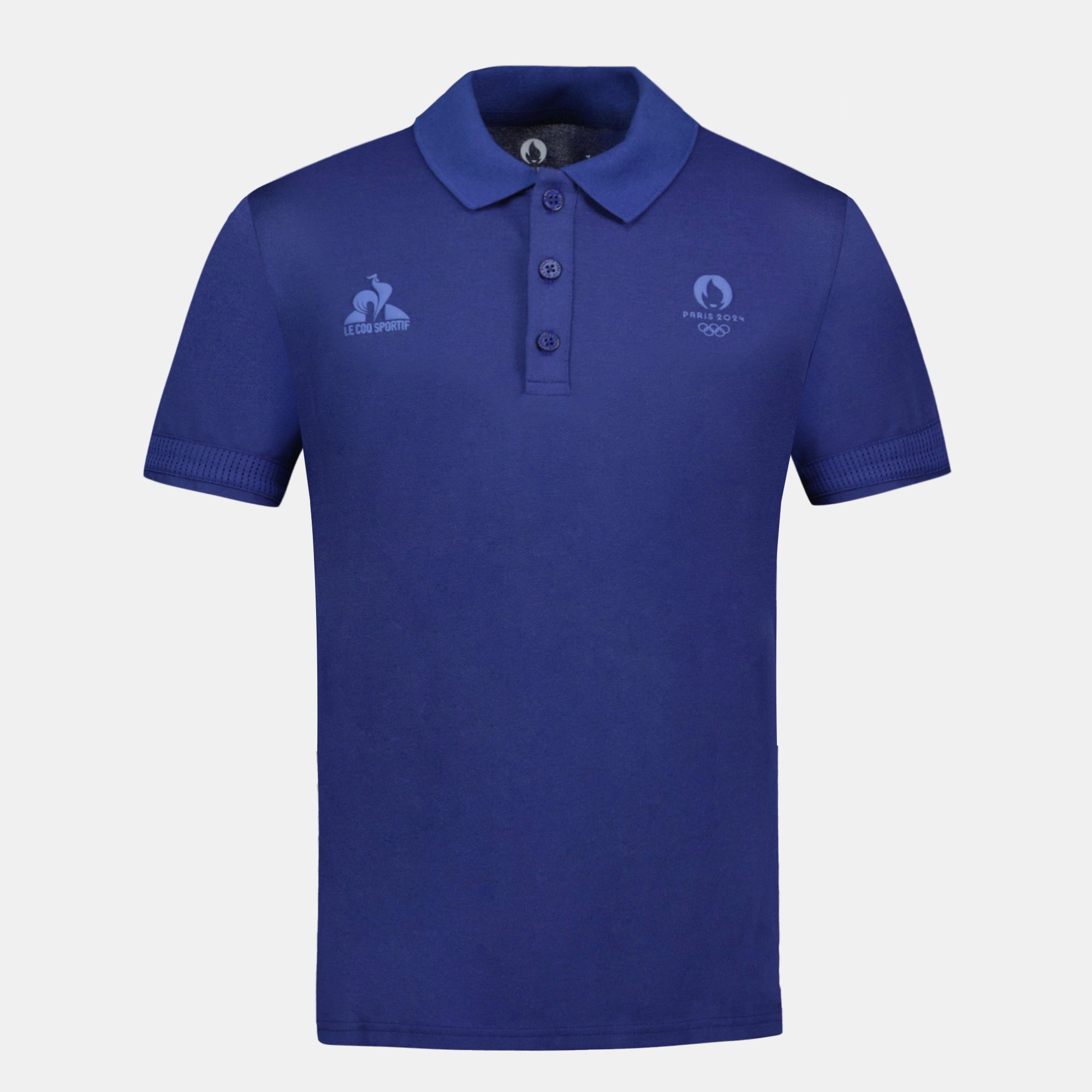 2411049-ESS P24 Polo SS N°2 M blue depths  | Polohemd für Herren
